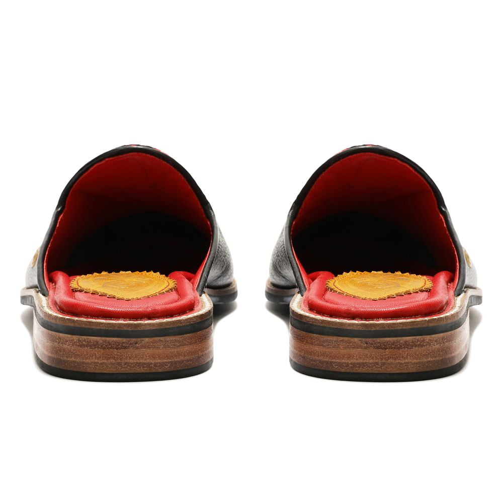Banjaaran India Red Houndstoth_ Mules_ for Men (discontinued) - view 4