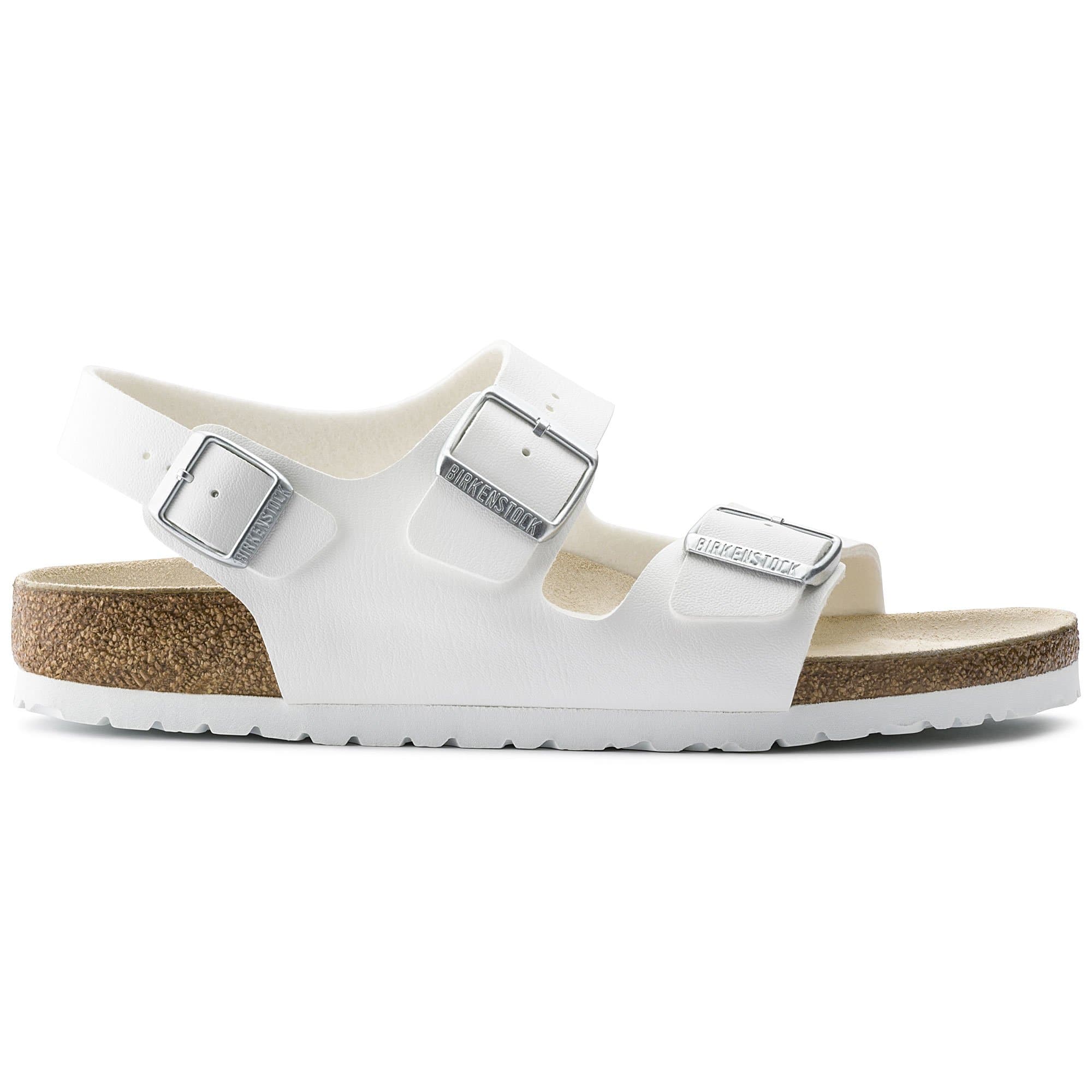 Birkenstock Milano Birko-Flor – White White - view 4