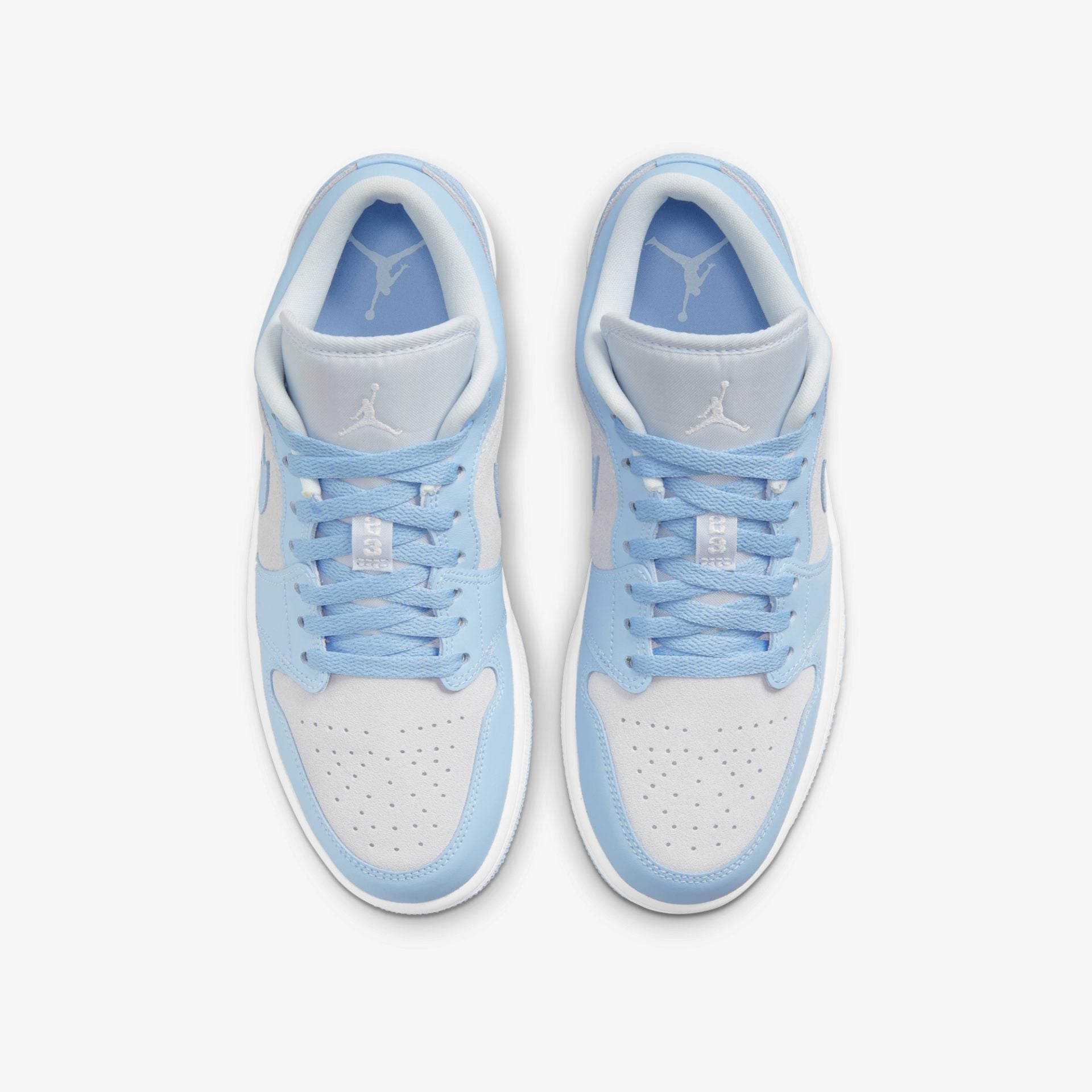 Jordan | AIR JORDAN 1 LOW { FOOTBALL GREY - view 2