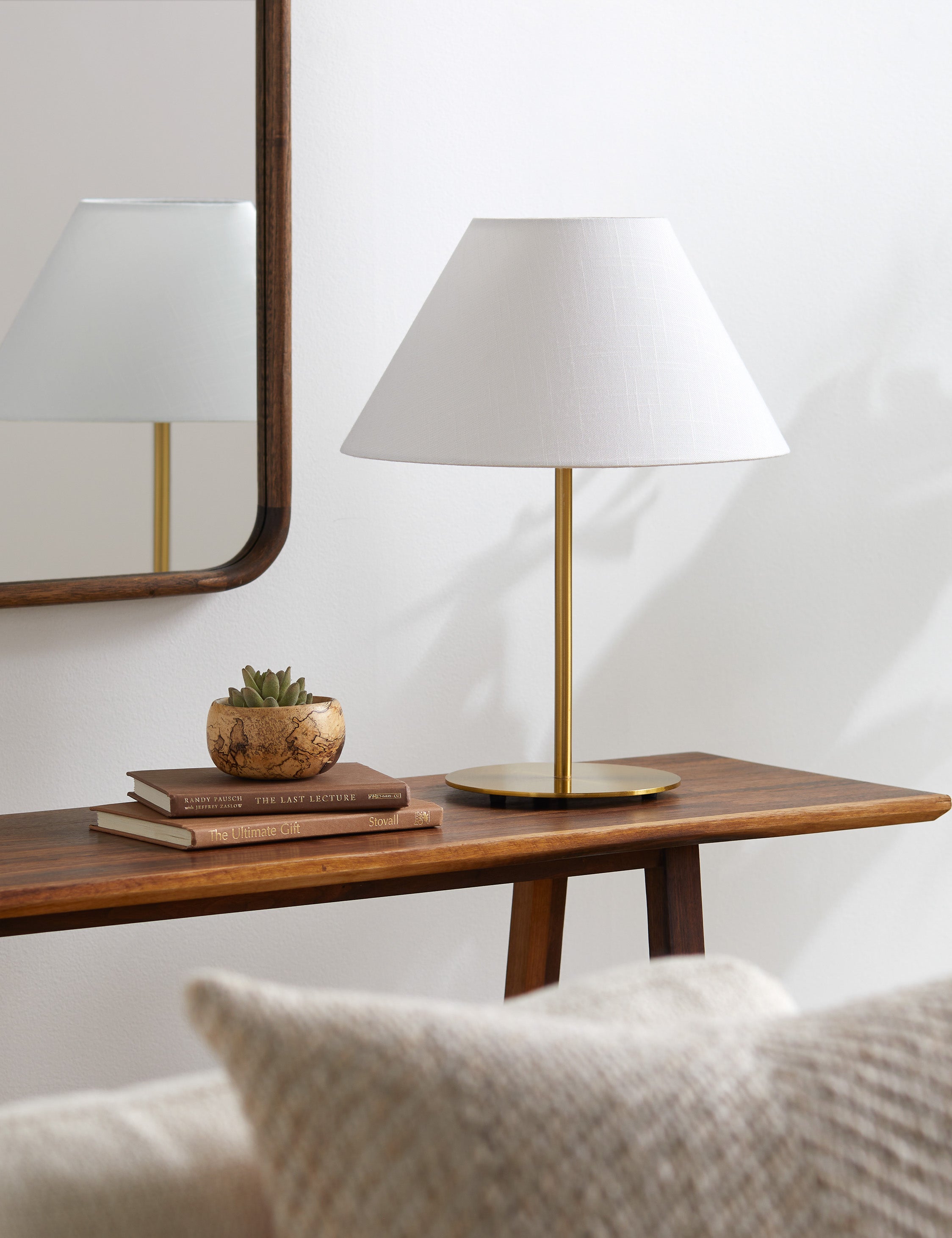 Lulu and Georgia Sindre Table Lamp – Brass - view 2