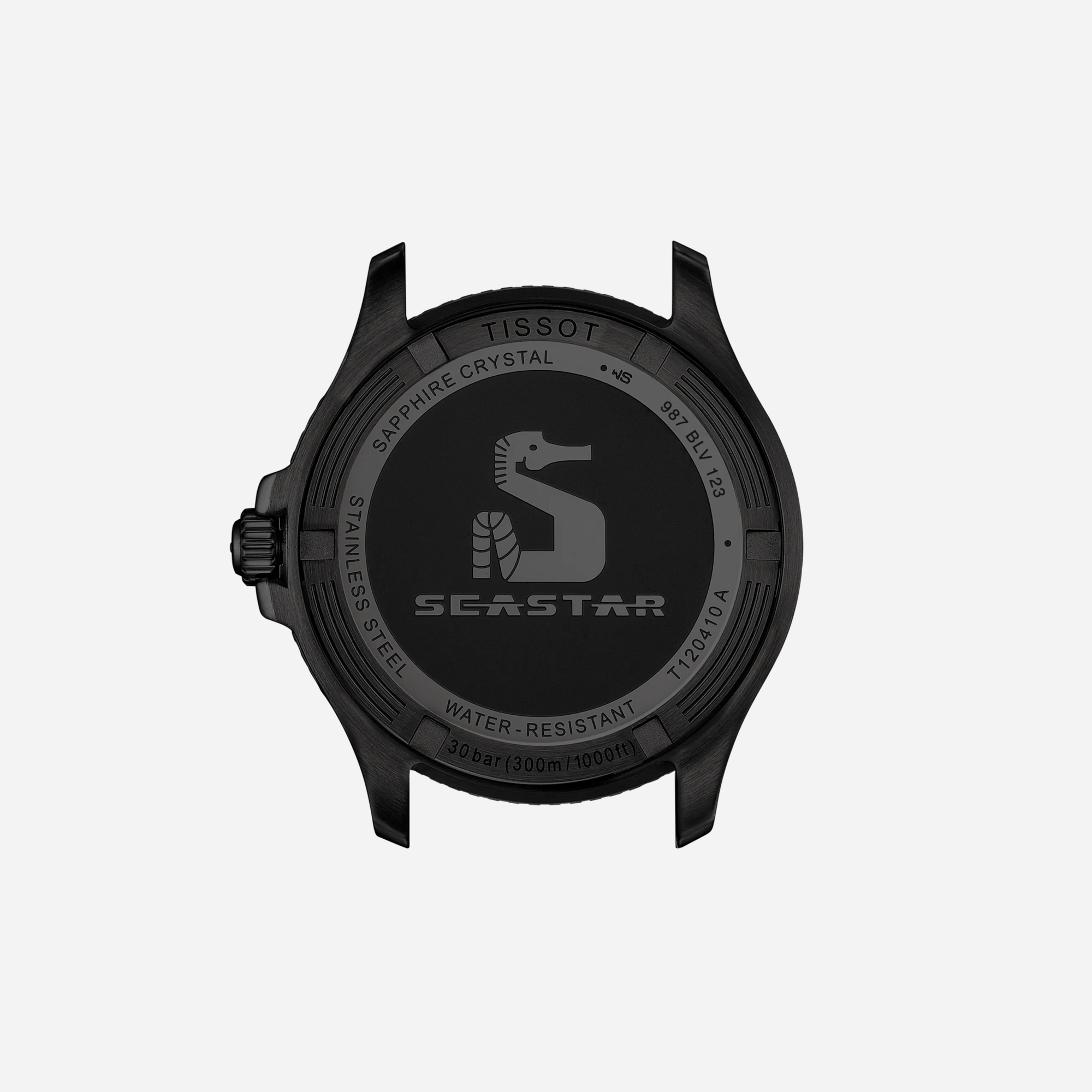 Tissot Seastar 1000 Quartz Gradient Green Dial Black PVD Bracelet 40mm - view 2