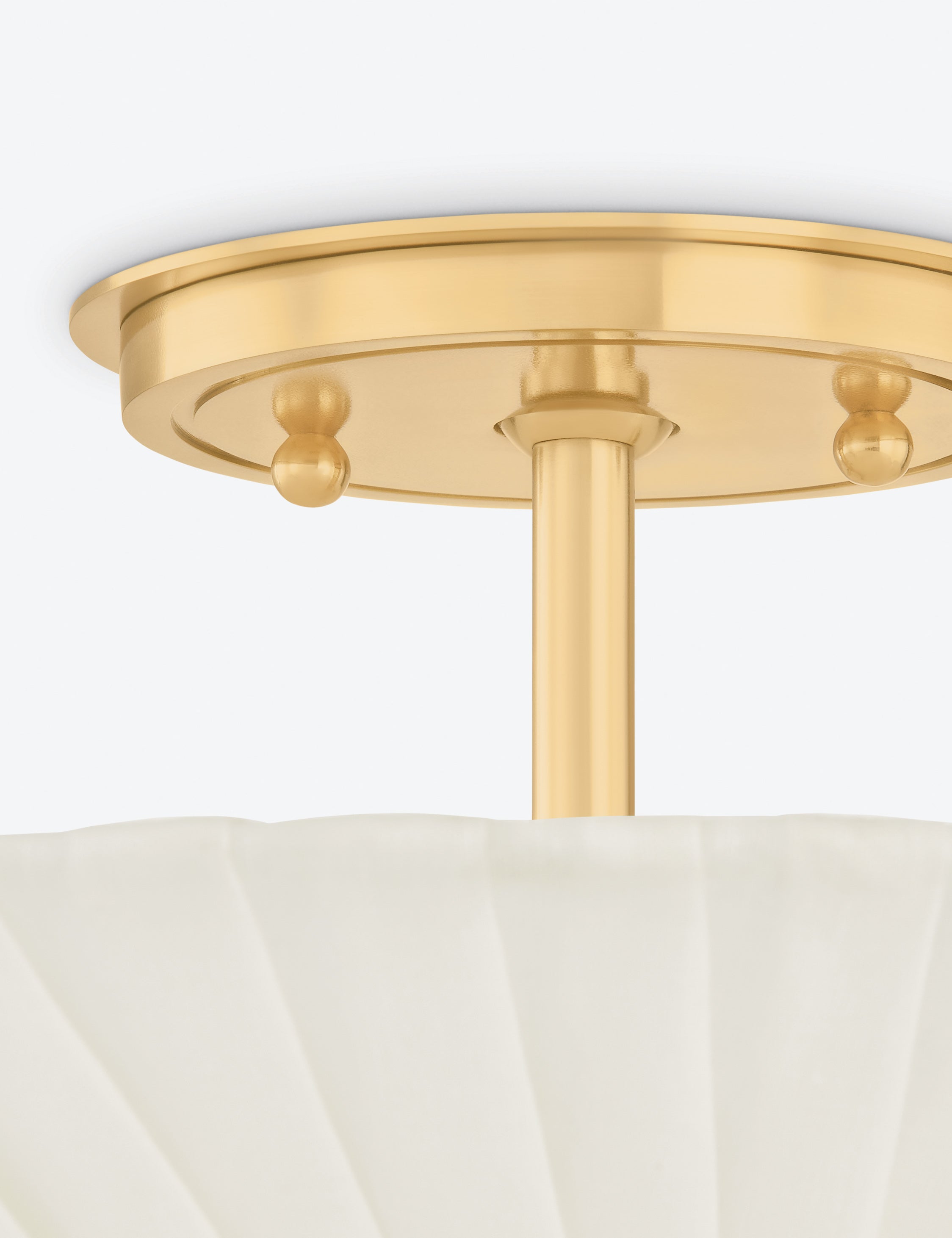 Lulu and Georgia Mercedes Semi-Flush Mount Light - view 3