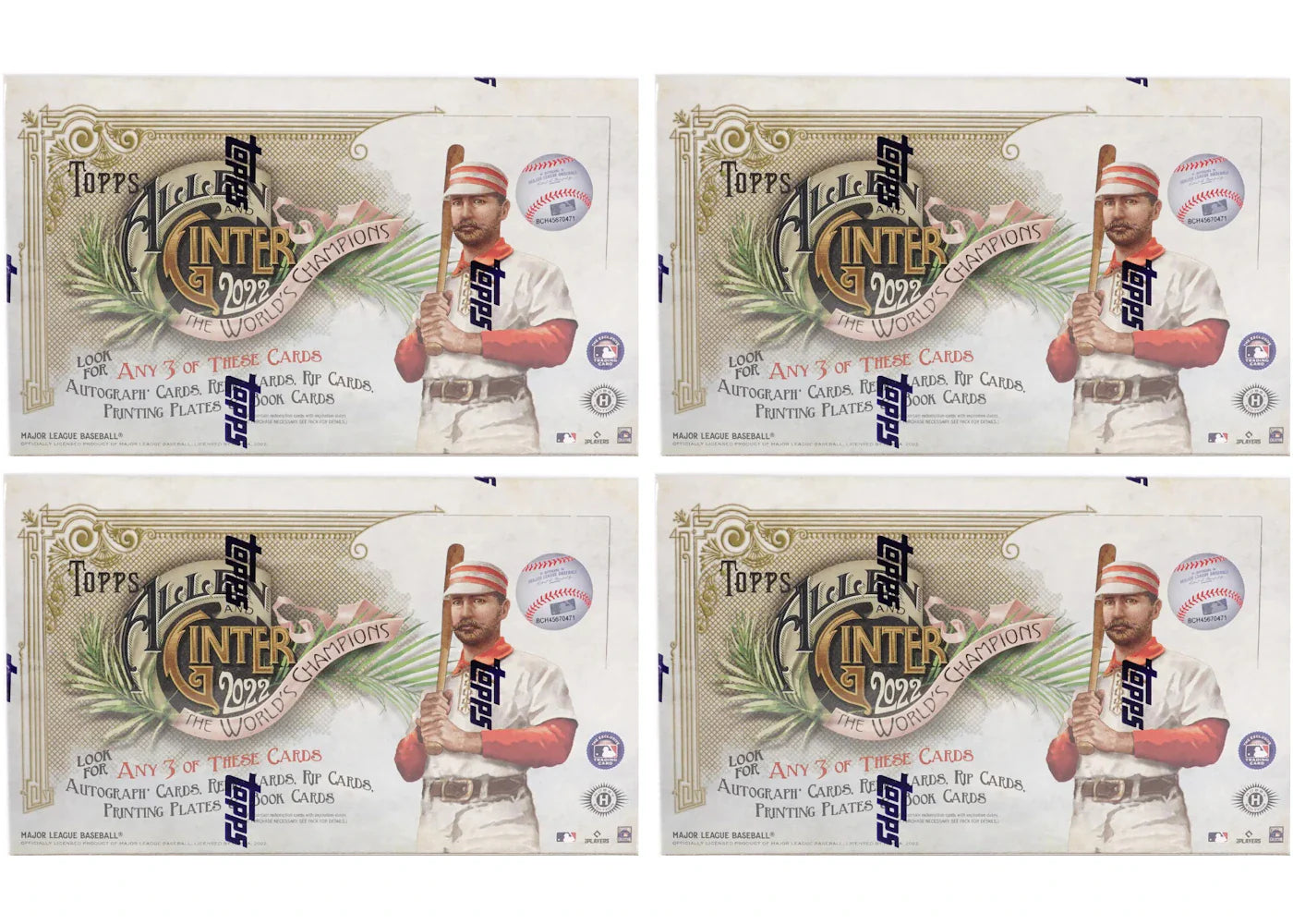 Allen ginter baseball – 2022 Topps Allen & Ginter Baseball Hobby Box 4x Lot