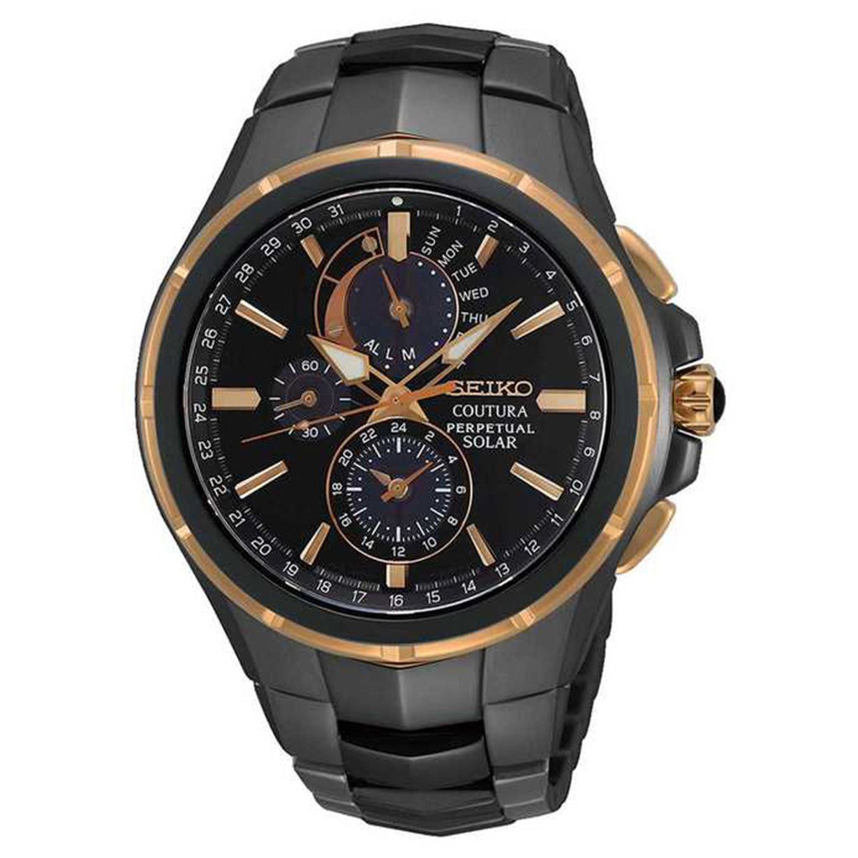 Seiko Coutura Black Dial Men 44mm - view 4