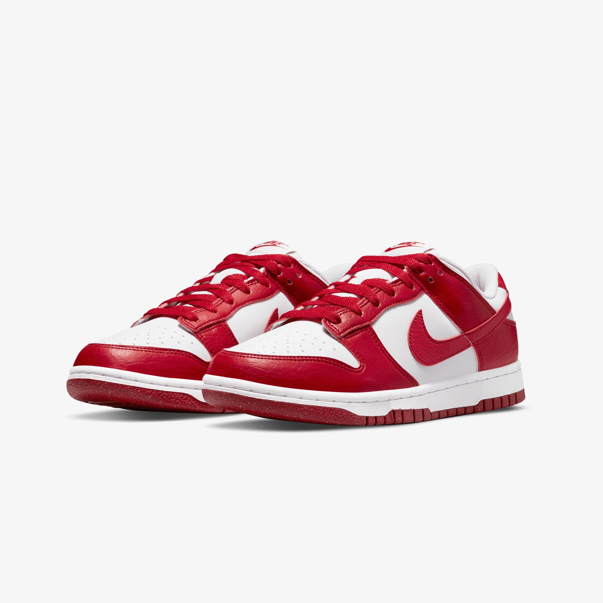 Nike | DUNK LOW NEXT NATURE { WHITE/GYM RED - view 2