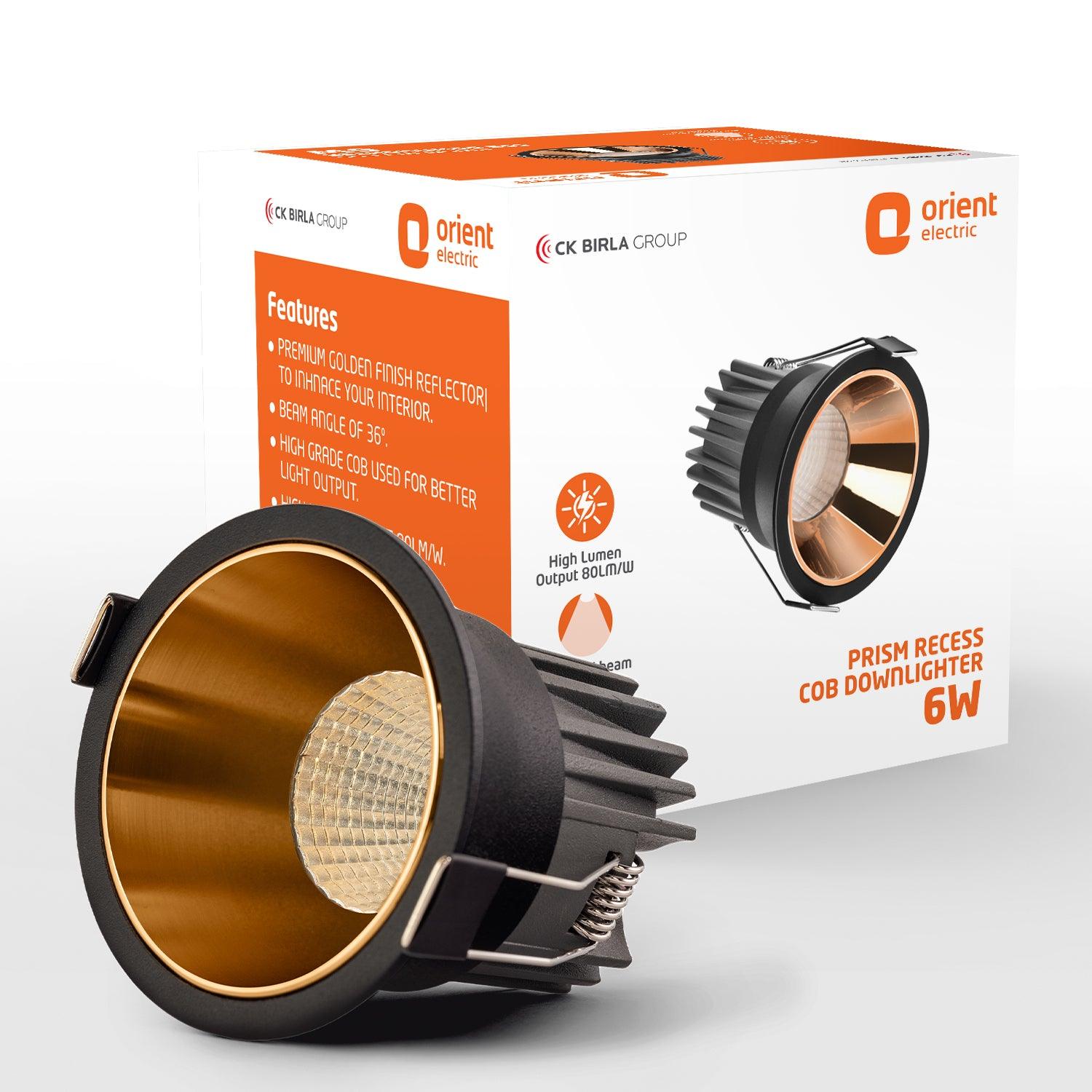Orient Electric Prism Recess COB LED Downlighter
