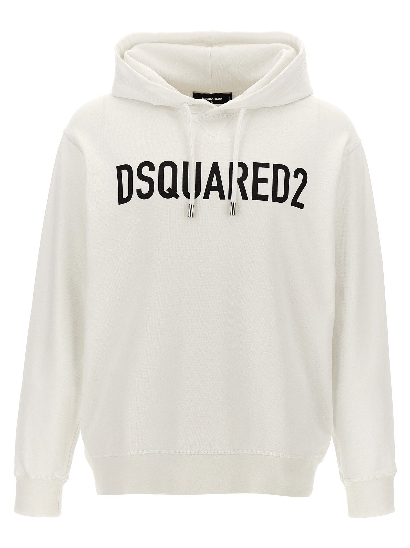 Dsquared2 Logo Print Hoodie – 100% cotton