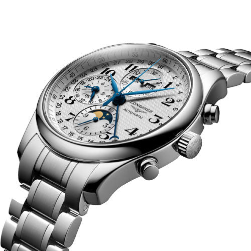 Longines Master Collection Silver Barleycorn Dial Men 42mm - view 2