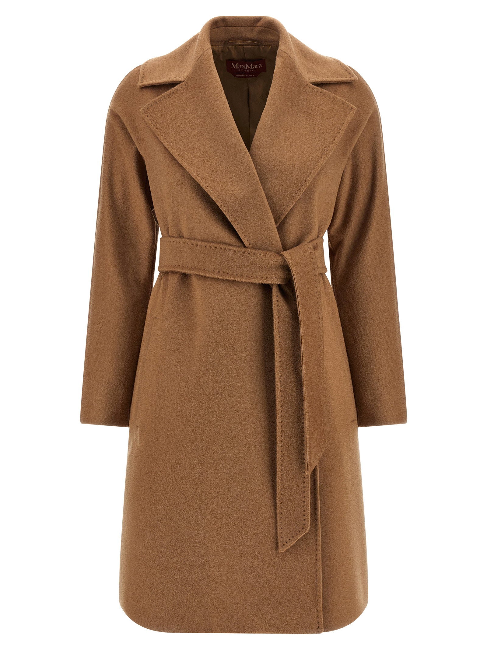 Max Mara Studio Dravenna Coat – 100% virgin wool
