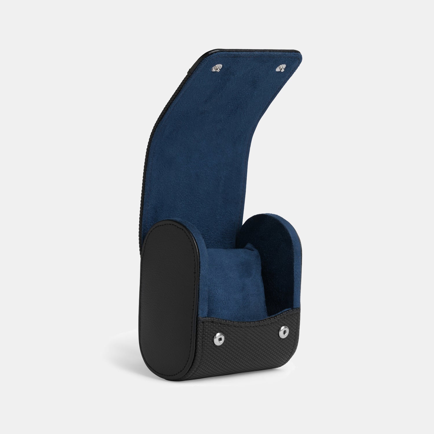 Black Leather Single Watch Pod - view 4