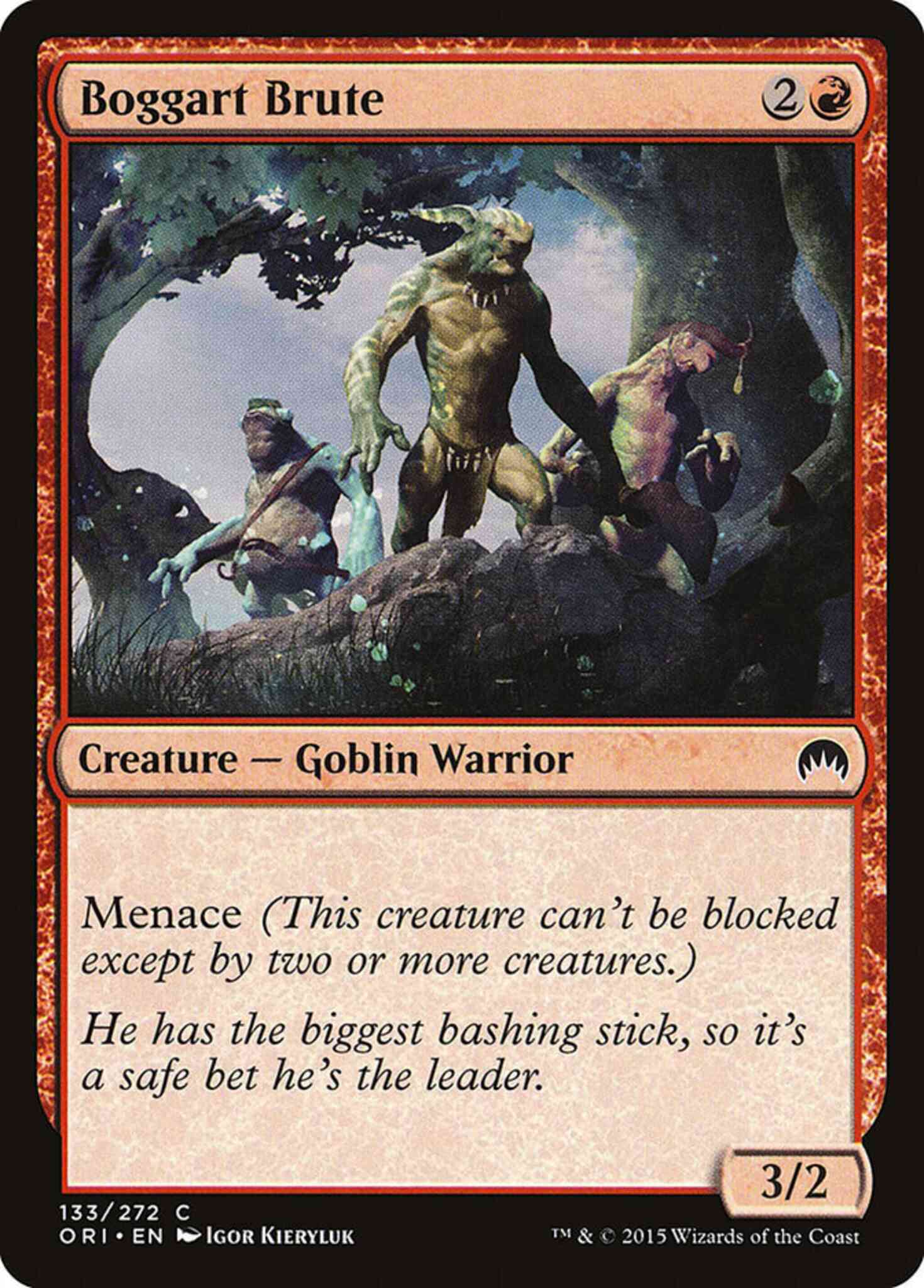Brute 133 magic – Boggart Brute [133] [Magic Origins] [Non-Foil]