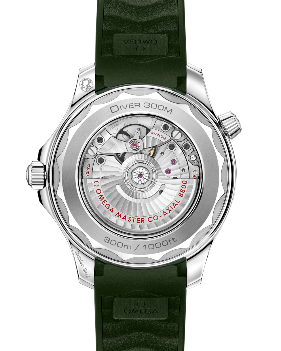 Omega Seamaster Diver 300M Co‑Axial Master Chronometergreen Dial Men 42MM - view 2