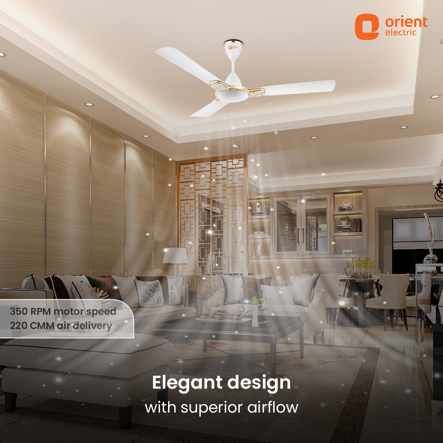 Orient Electric Mozart Nature Designer Ceiling Fan - view 20