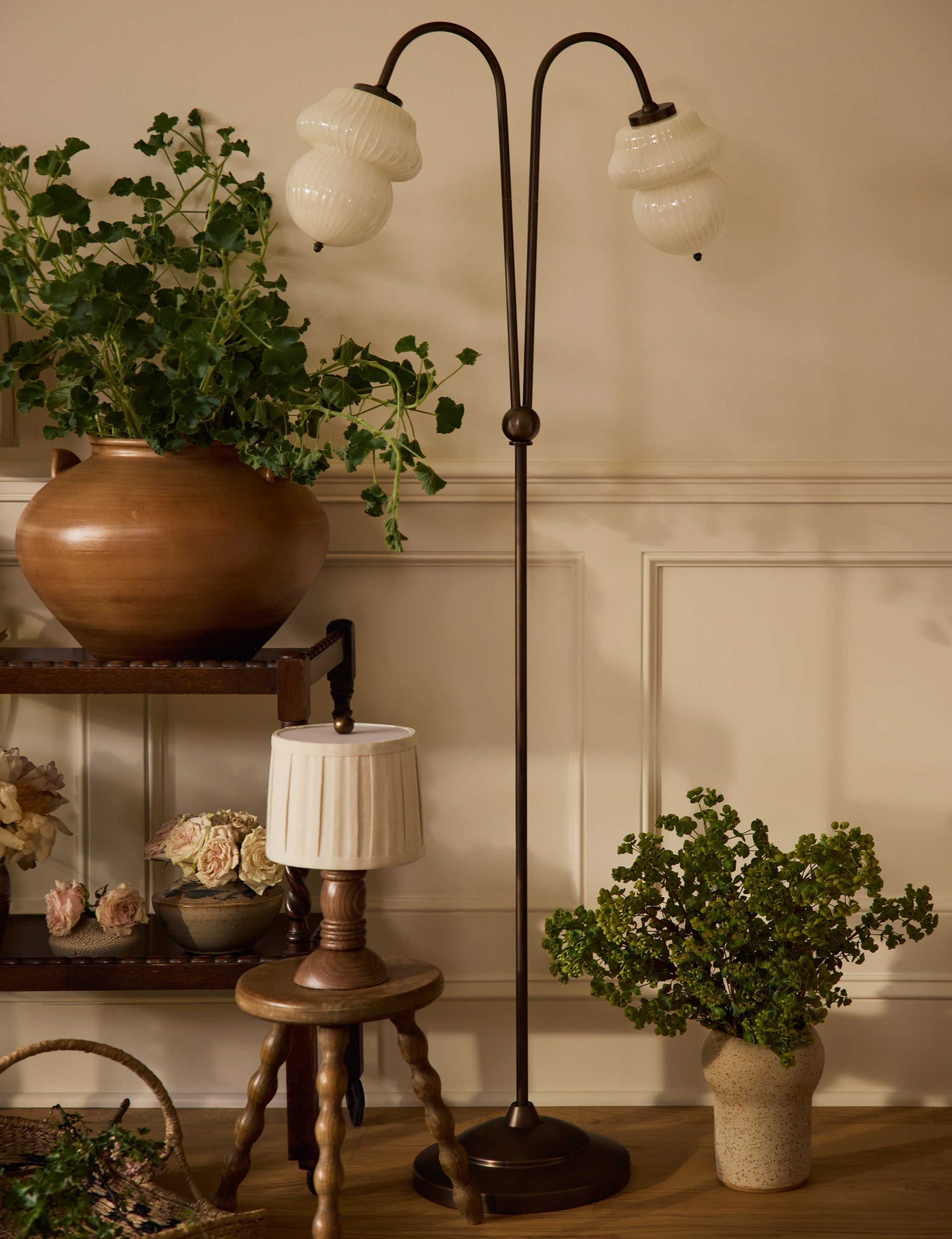 Lulu and Georgia Ribchester Floor Lamp by Ginny Macdonald - view 2