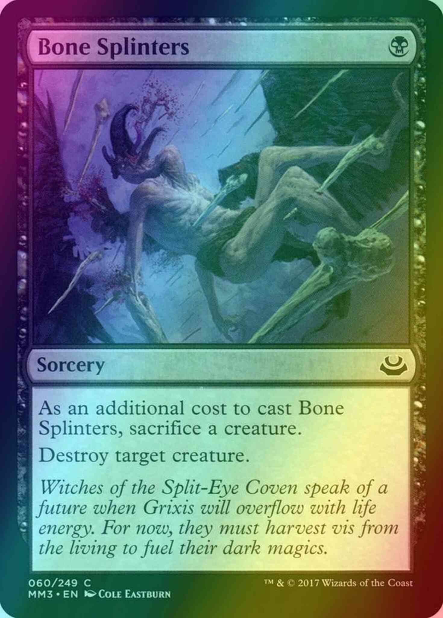 Bone splinters 60 – Magic Bone Splinters [60] [Modern Masters 2017] [Foil]