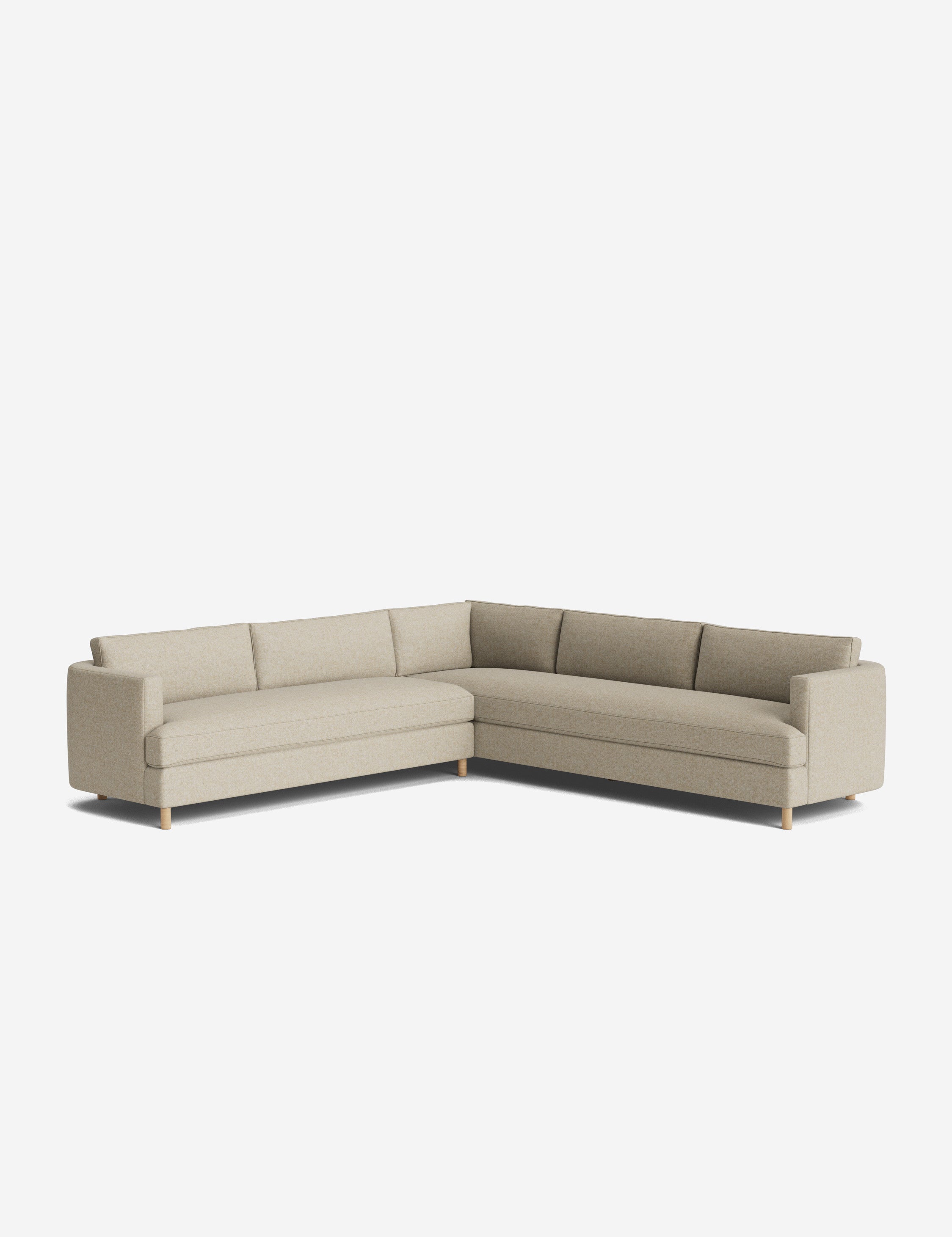 Lulu and Georgia Belmont Corner Sectional Sofa by Ginny Macdonald - view 34