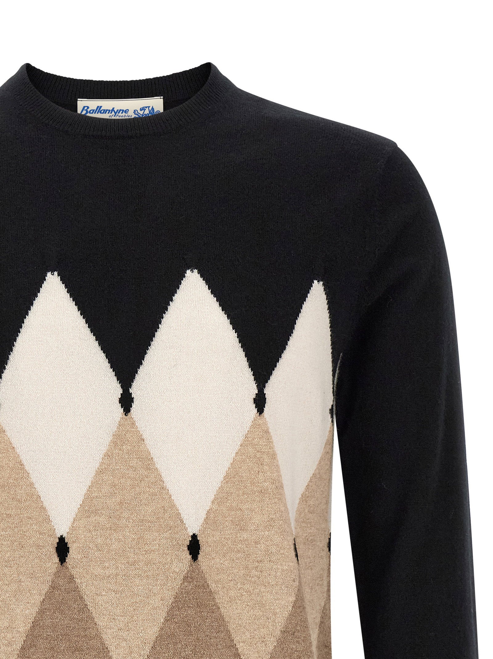 Ballantyne Diamond Sweater – 100% cashmere - view 3