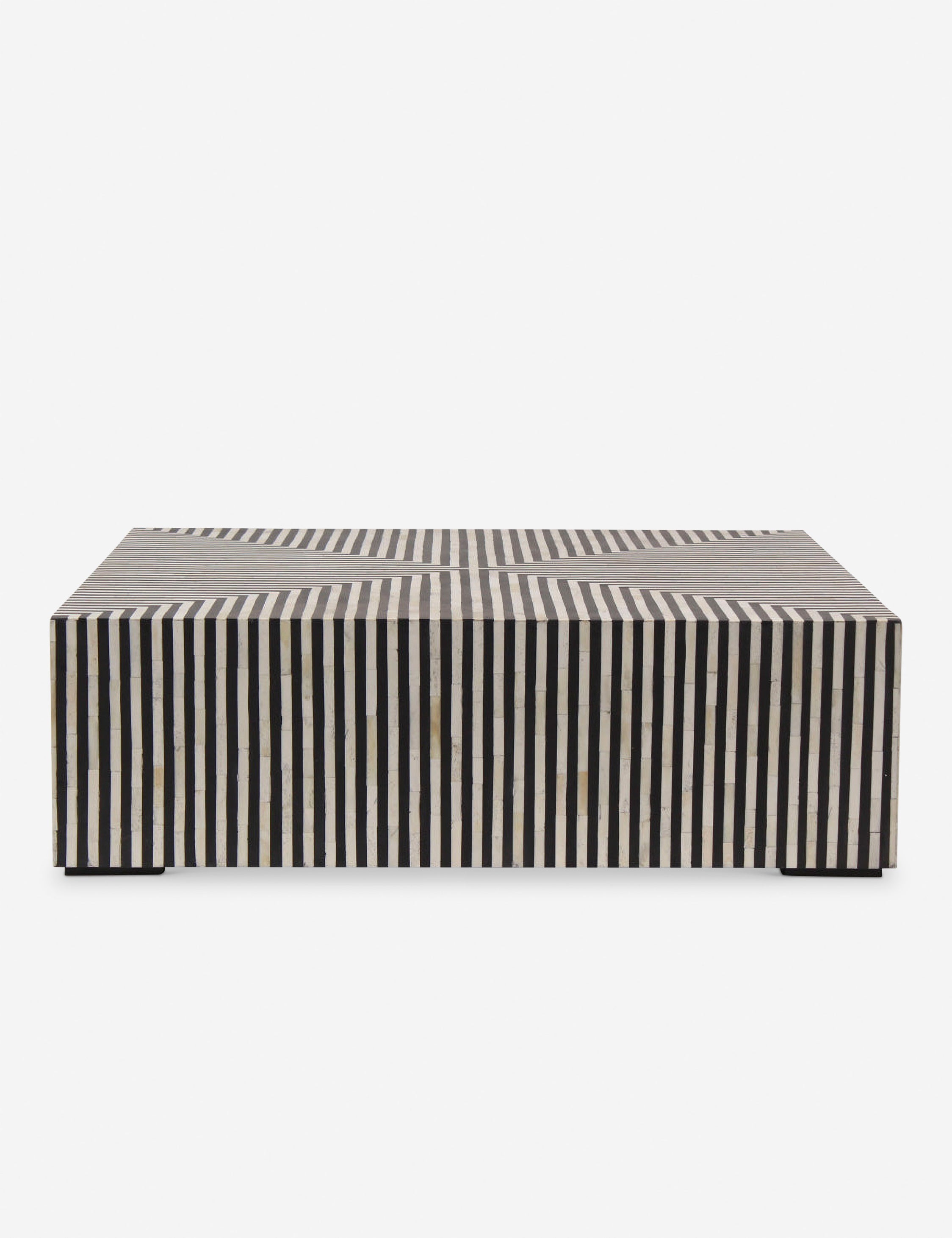 Lulu and Georgia Trendyl Coffee Table – Black/White
