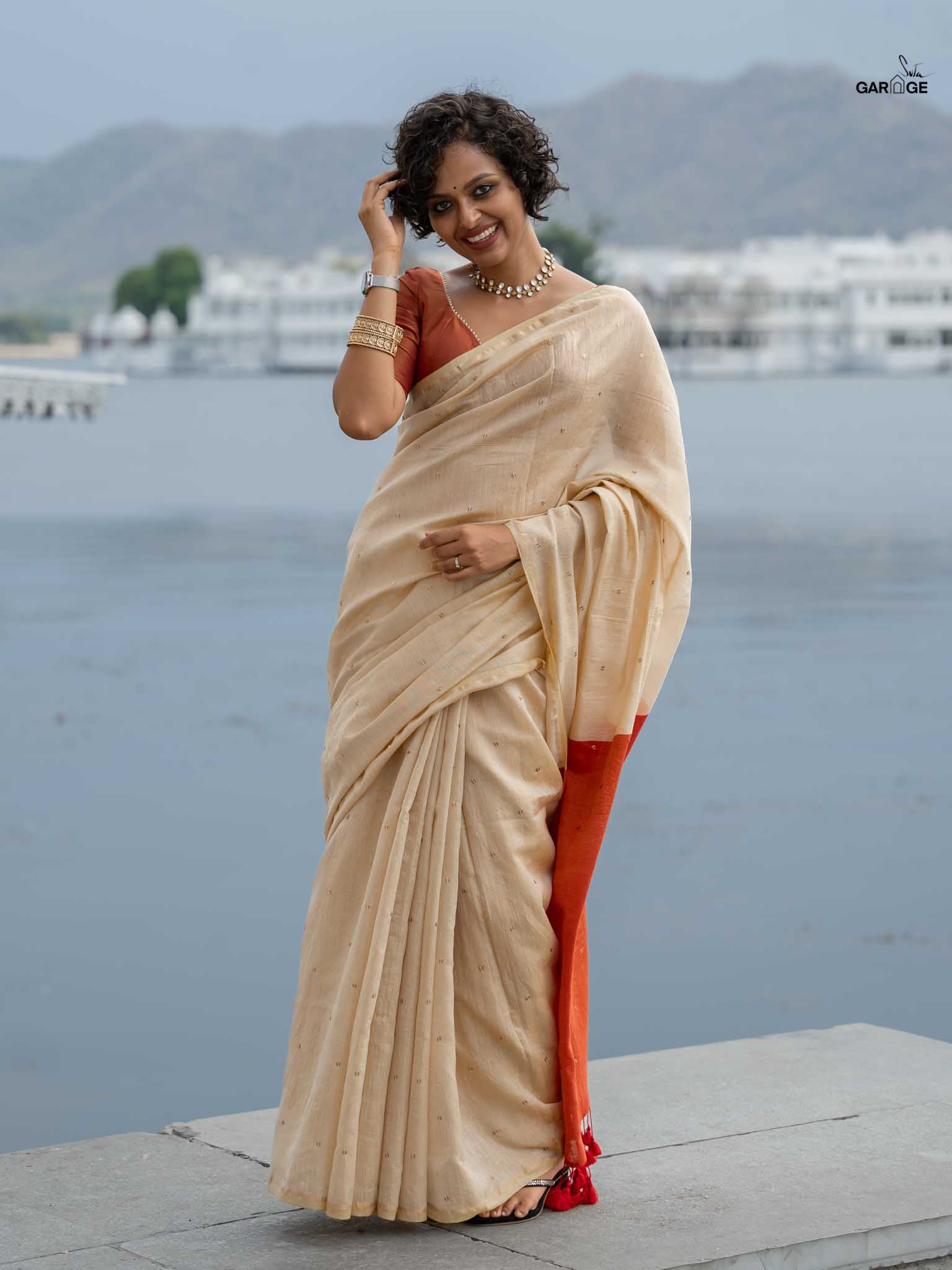 Women's sarees – suta.in Gar-3455 – Women's