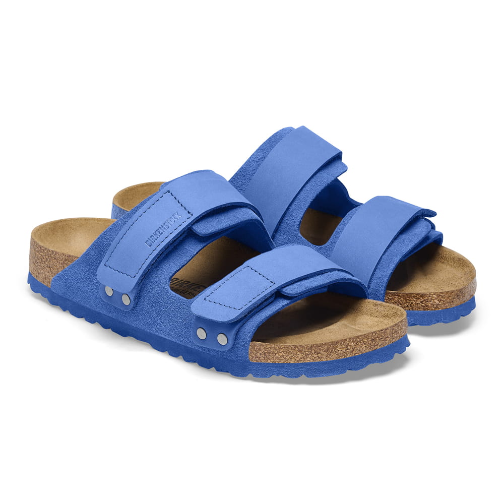Birkenstock Uji Nubuck Suede Leather – Blue Blue/Ultra Blue - view 2