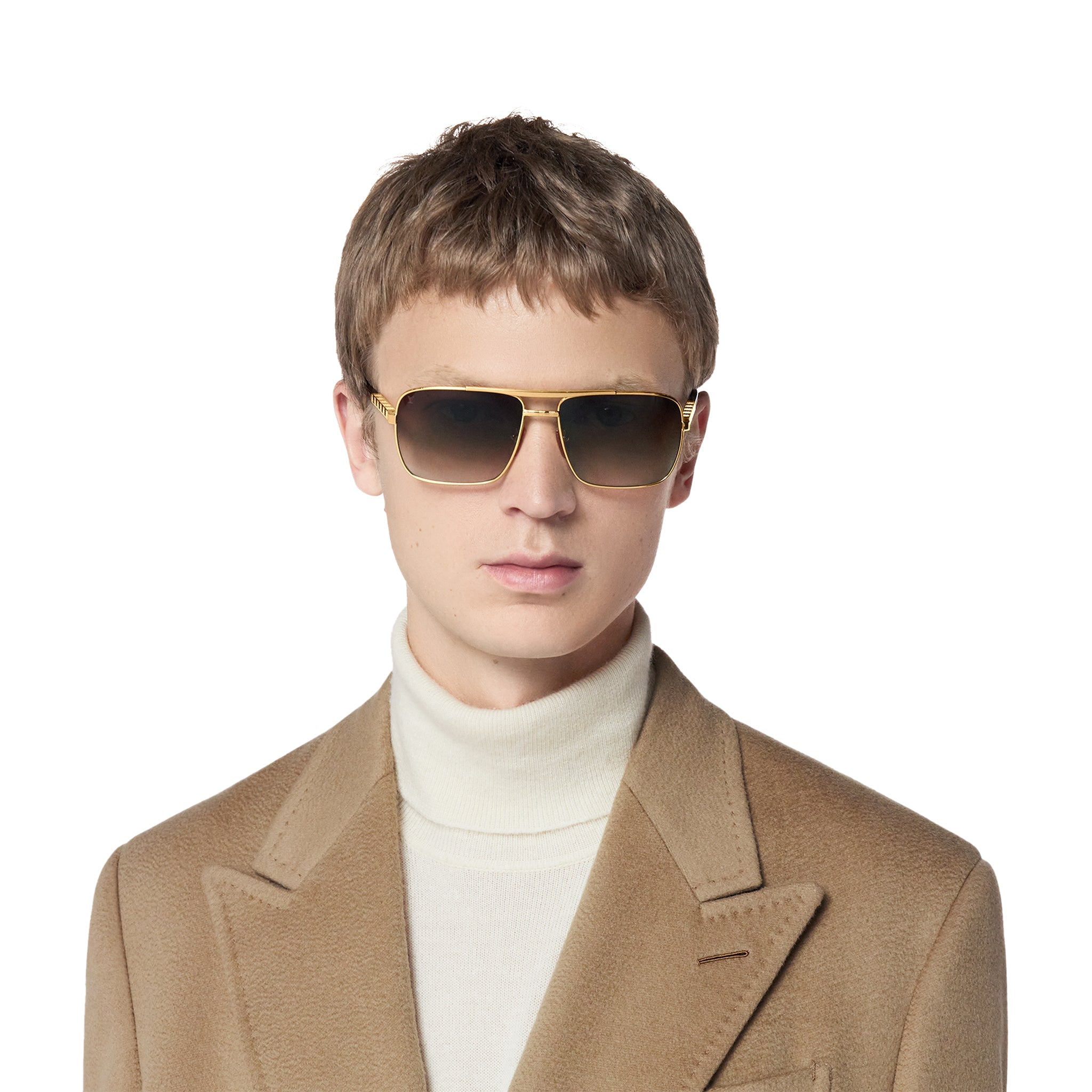 Louis Vuitton Attitude Gold Sunglasses - view 2