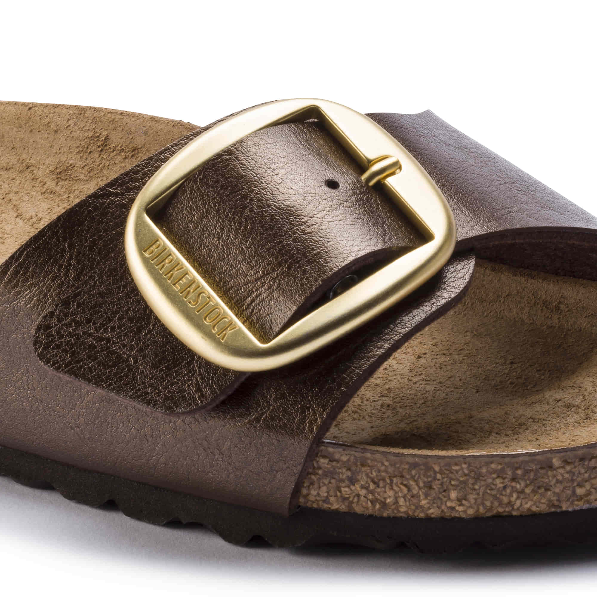 Birkenstock Madrid Big Buckle Birko-Flor – Brown Brown/Graceful Toffee - view 5
