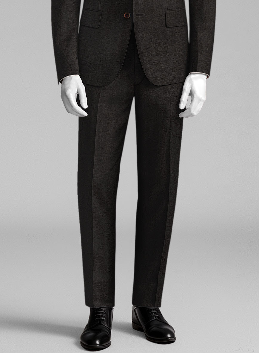 StudioSuits Italian Wool Linen Silk Ciagi Pants - view 2