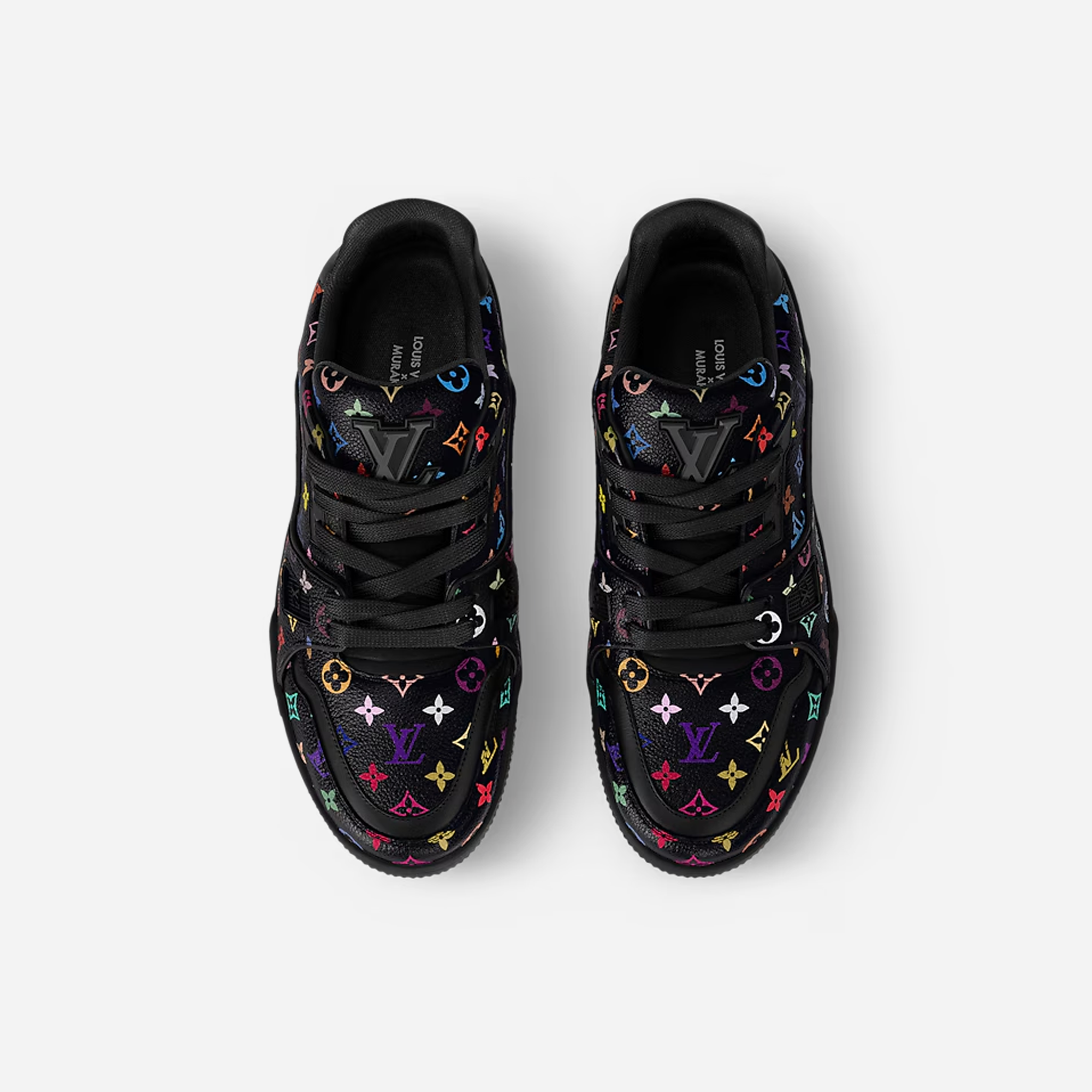 Louis Vuitton LV Trainer Takashi Murakami Black - view 3