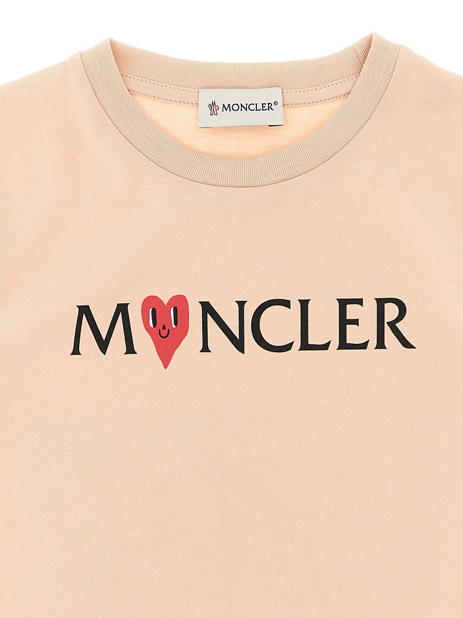 Moncler Enfant Logo Print T-shirt – 100% cotton - view 3