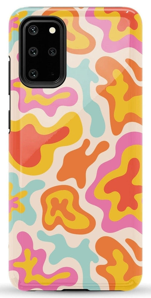 Casetry Tropical Color Splash | Abstract Retro Samsung Case - view 43