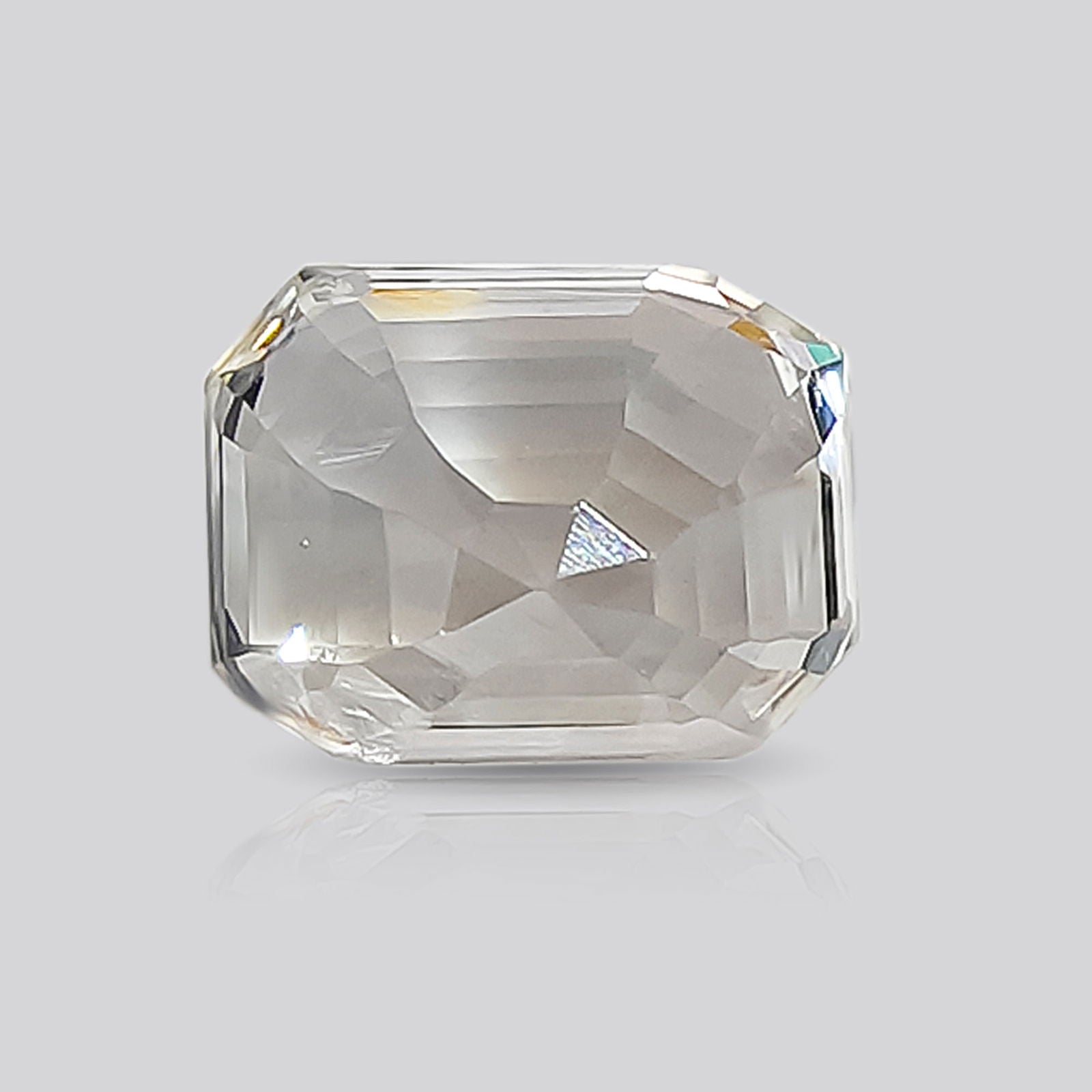 Gemsmantra White Sapphire (5.03 ratti) - view 2