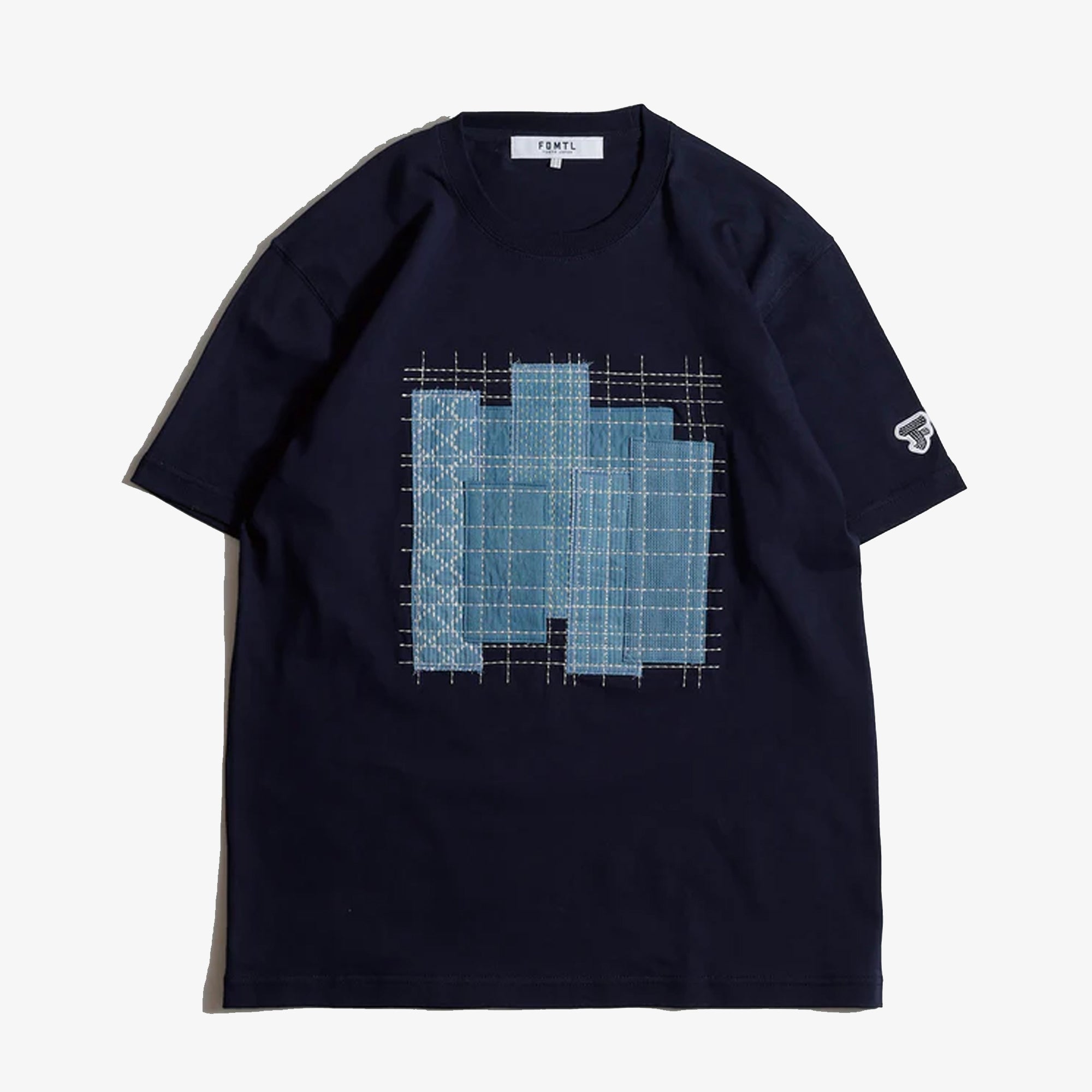 Fdmtl | Patchwork Tee { Navy