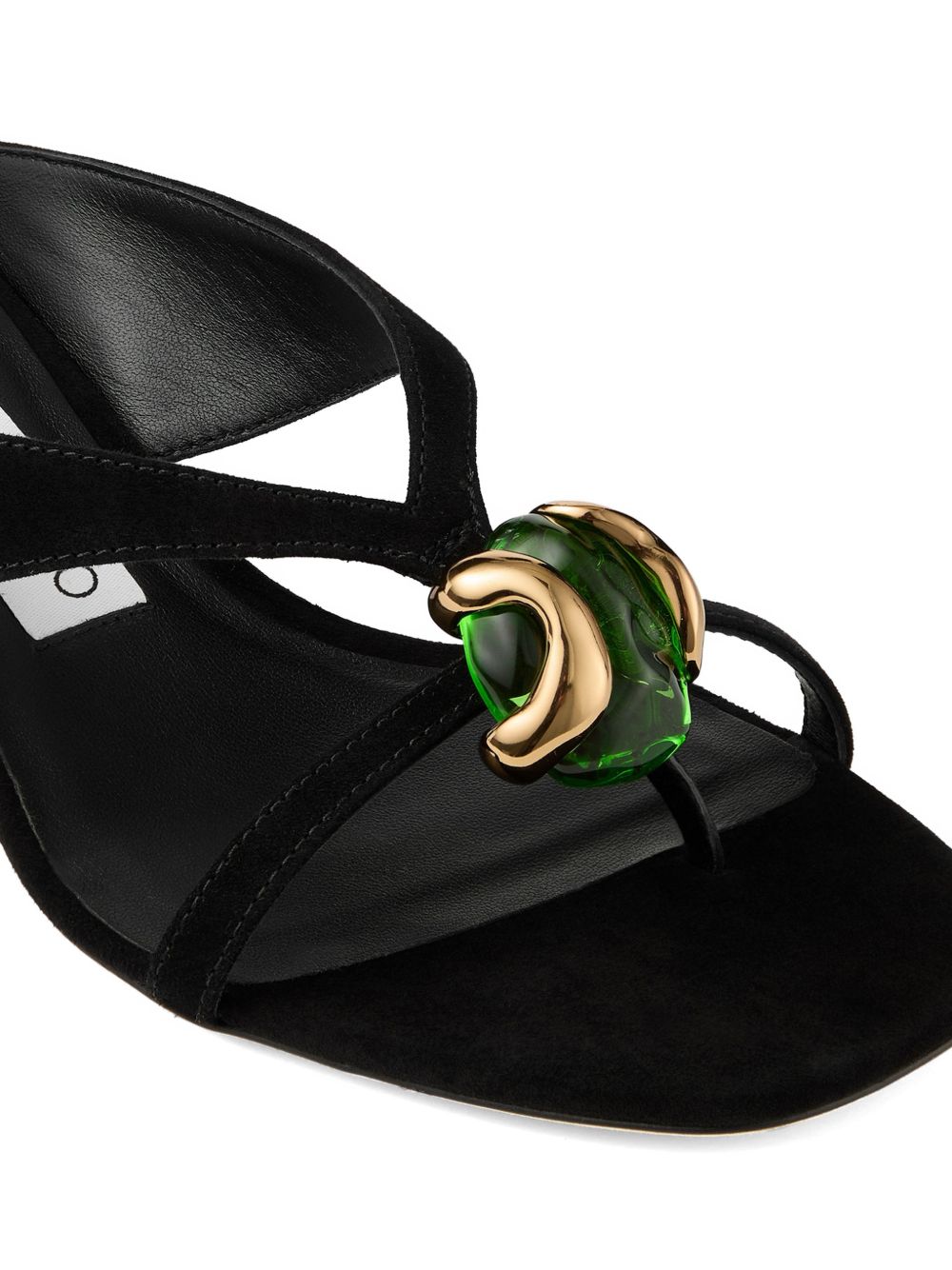 JIMMY CHOO Sandals BLACK – 100% Goat - view 5