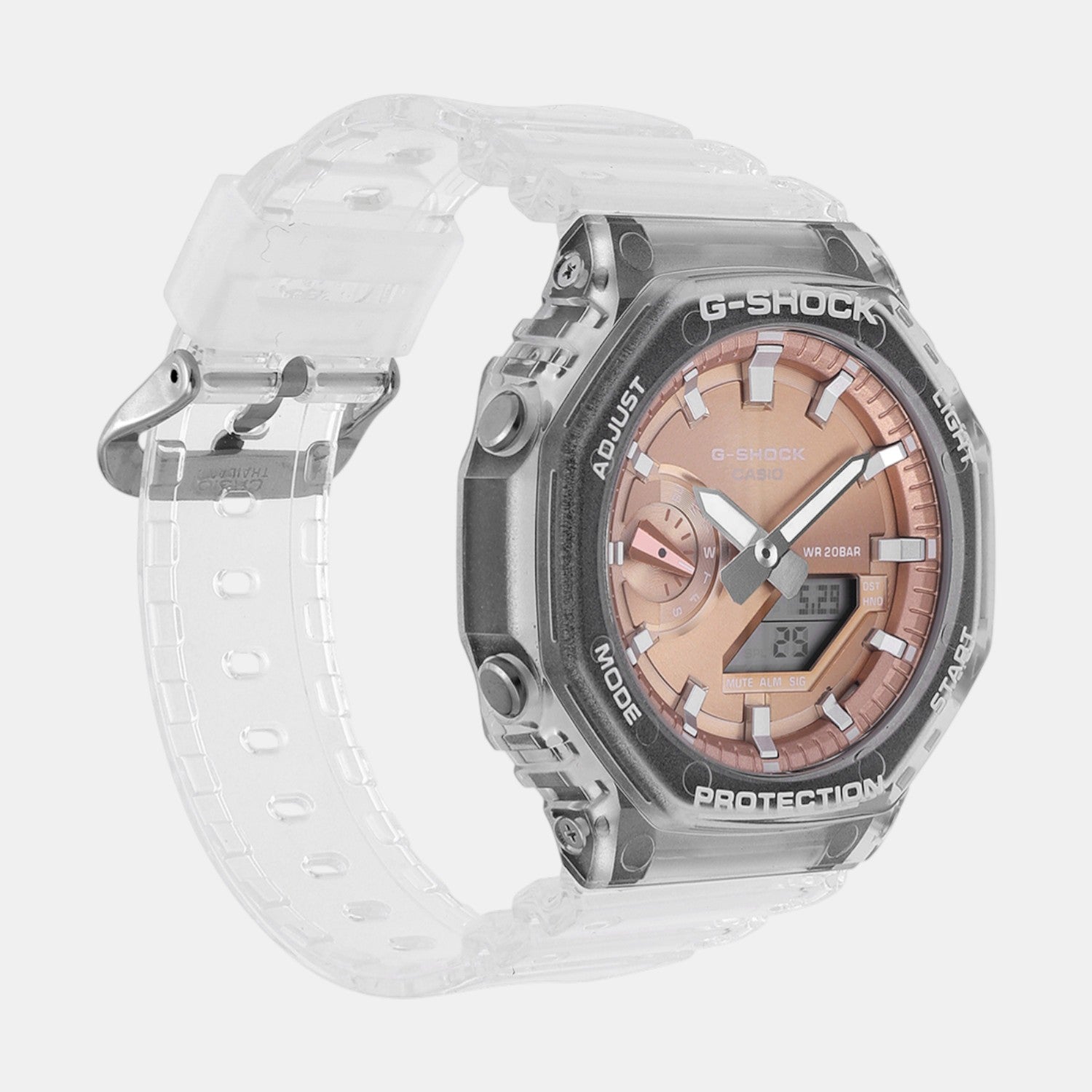 Casio G-Shock Men Quartz Orange Dial Analog Resin Watch G1689 - view 2