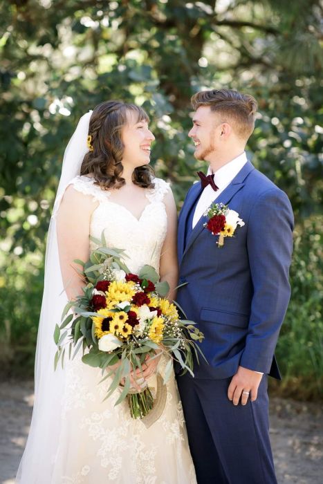fiftyflowers.com Outdoor Simple Sunflower Wedding