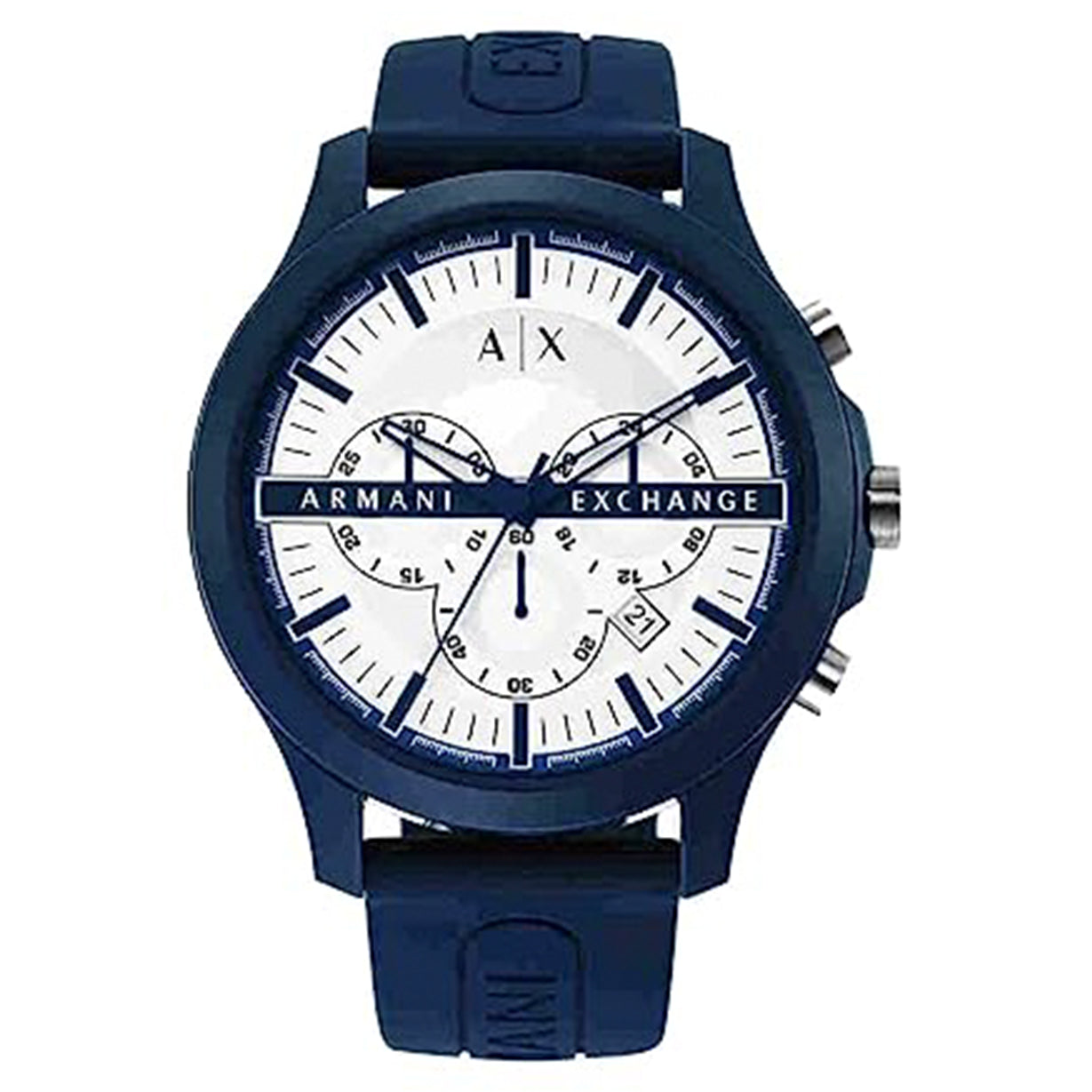 Armani Exchange Hampton White Dial Men 46mm - view 4