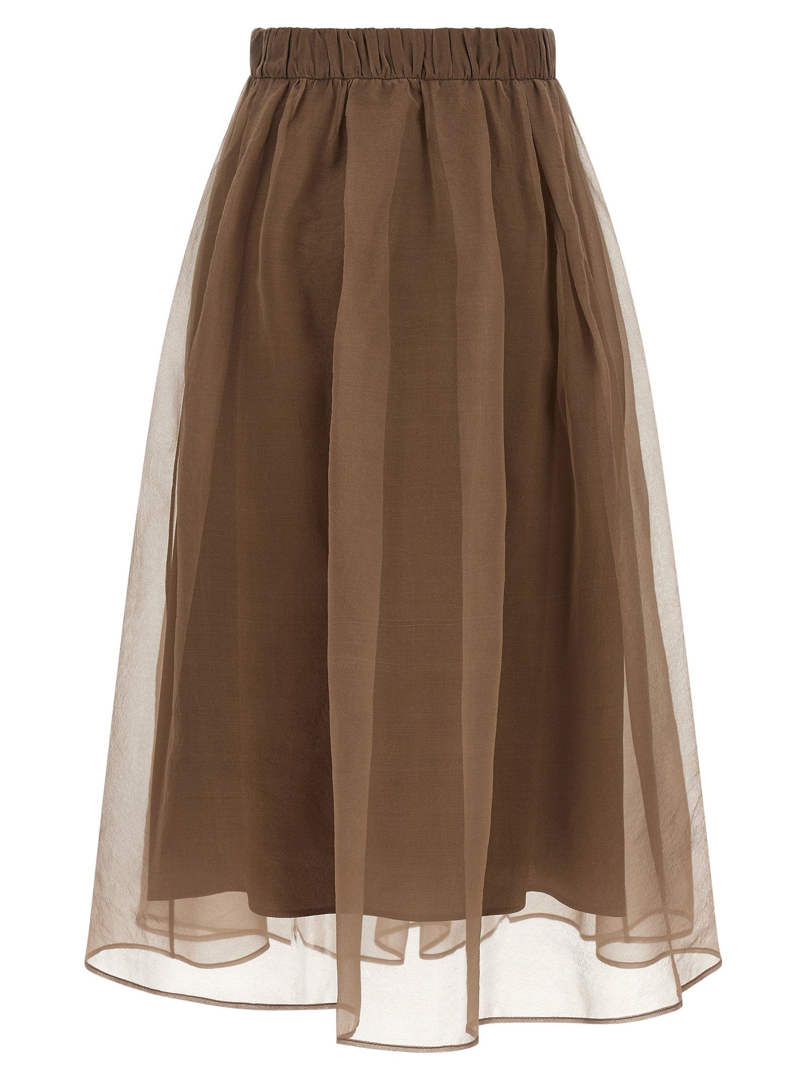 Brunello Cucinelli Circle Skirt – 100% silk - view 2