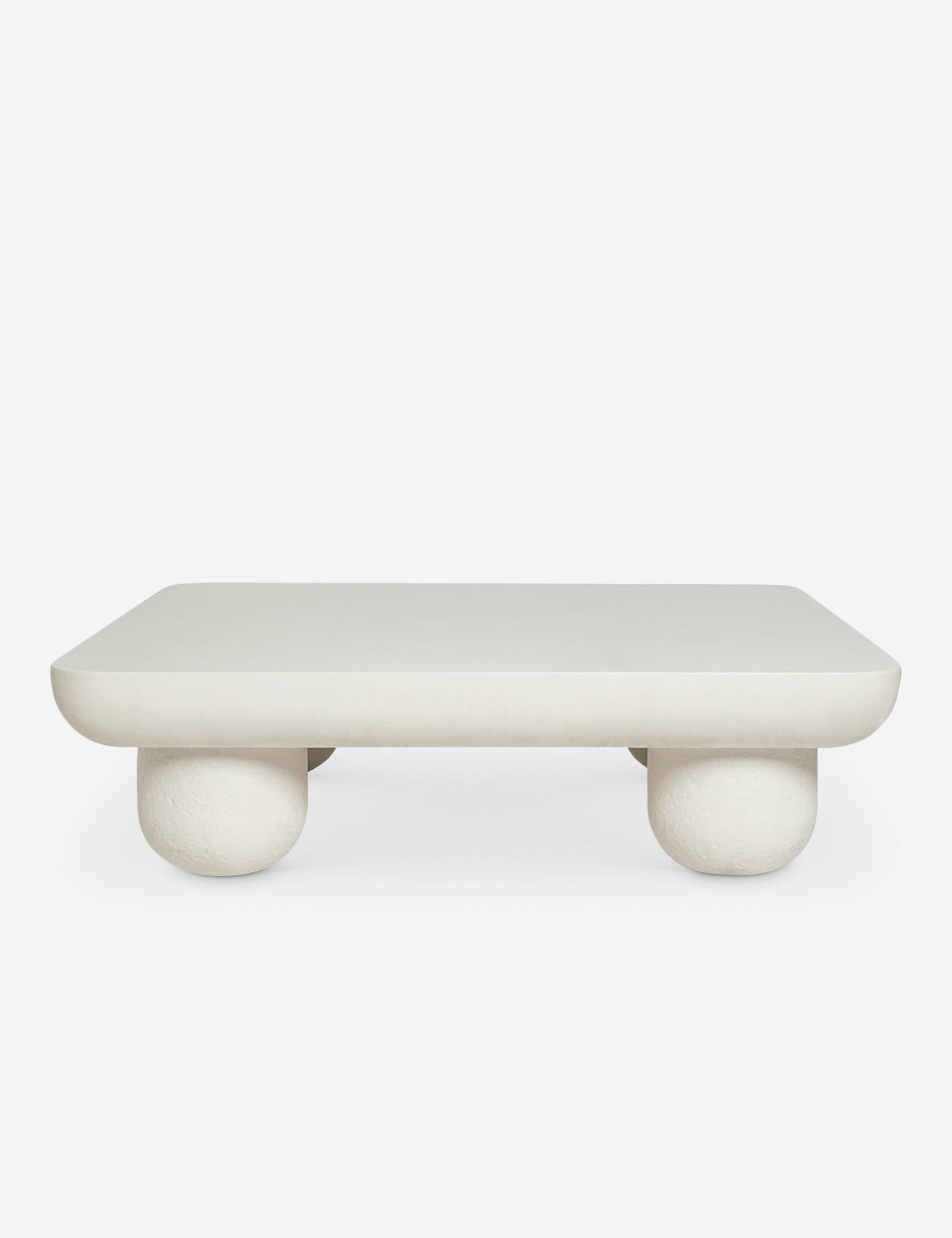 Lulu and Georgia Clouded Square Coffee Table by Sarah Sherman Samuel - view 2