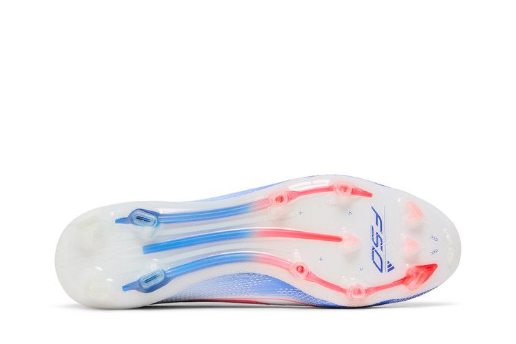 adidas F50 Elite FG Cloud White Solar Red Lucid Blue - view 4