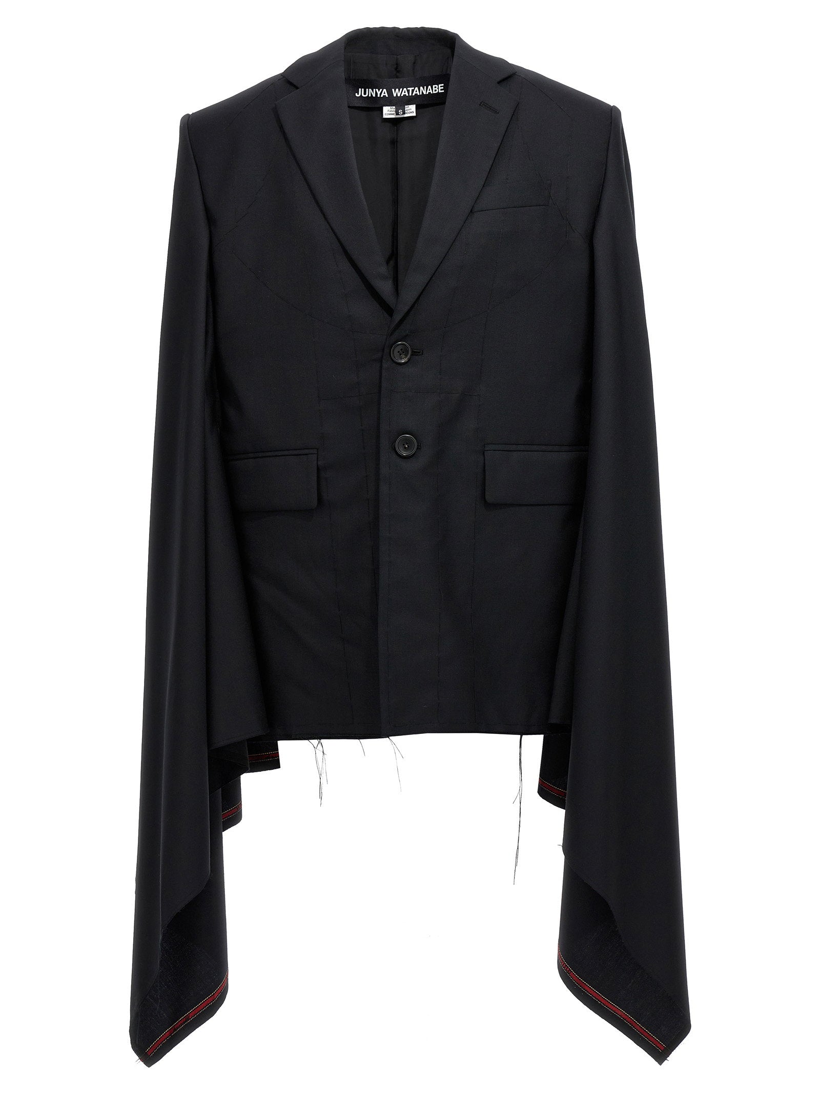 Junya Watanabe Seymo Wool Cape – 100% wool