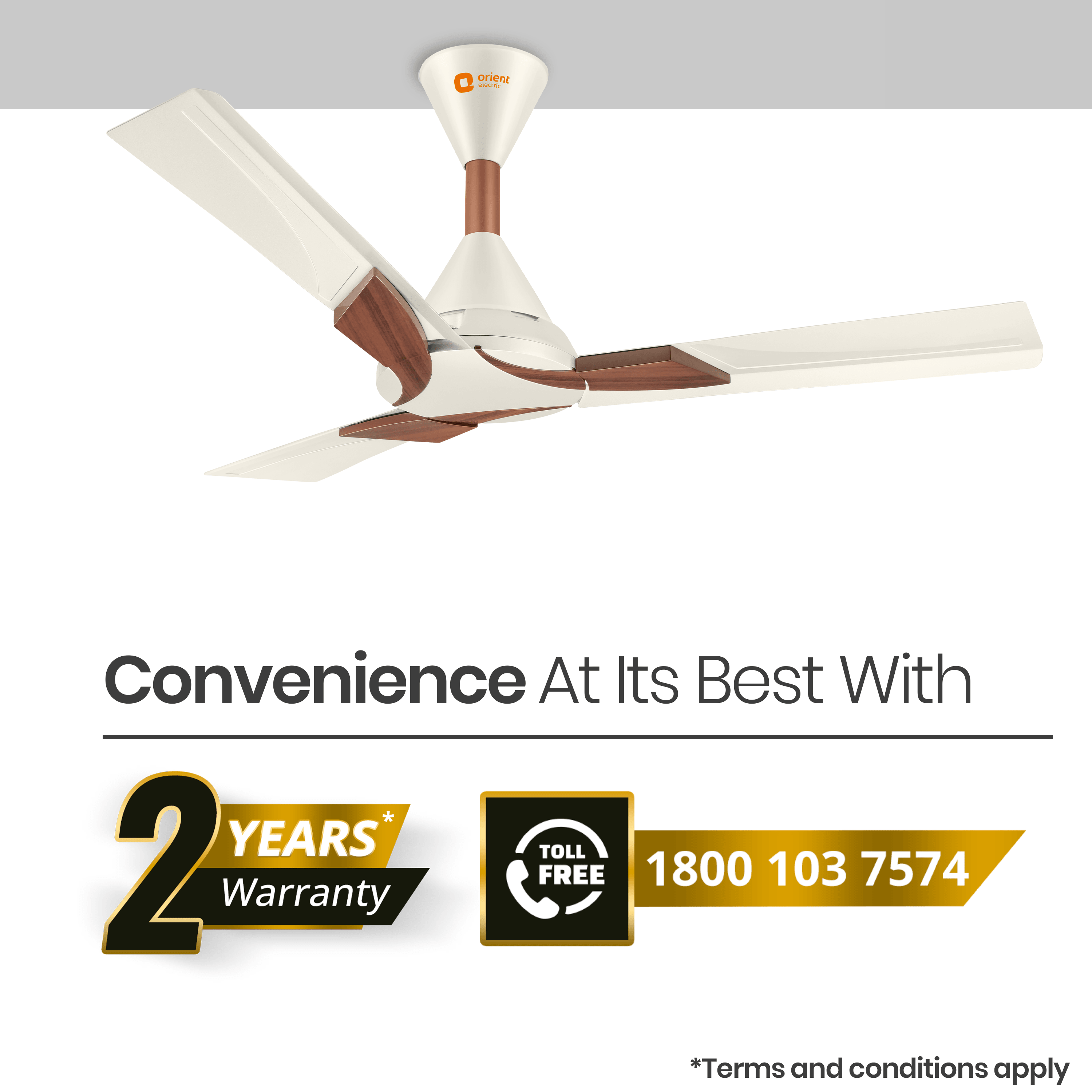 orientelectric Wendy with Remote BEE Star Rated Ceiling Fan - view 22