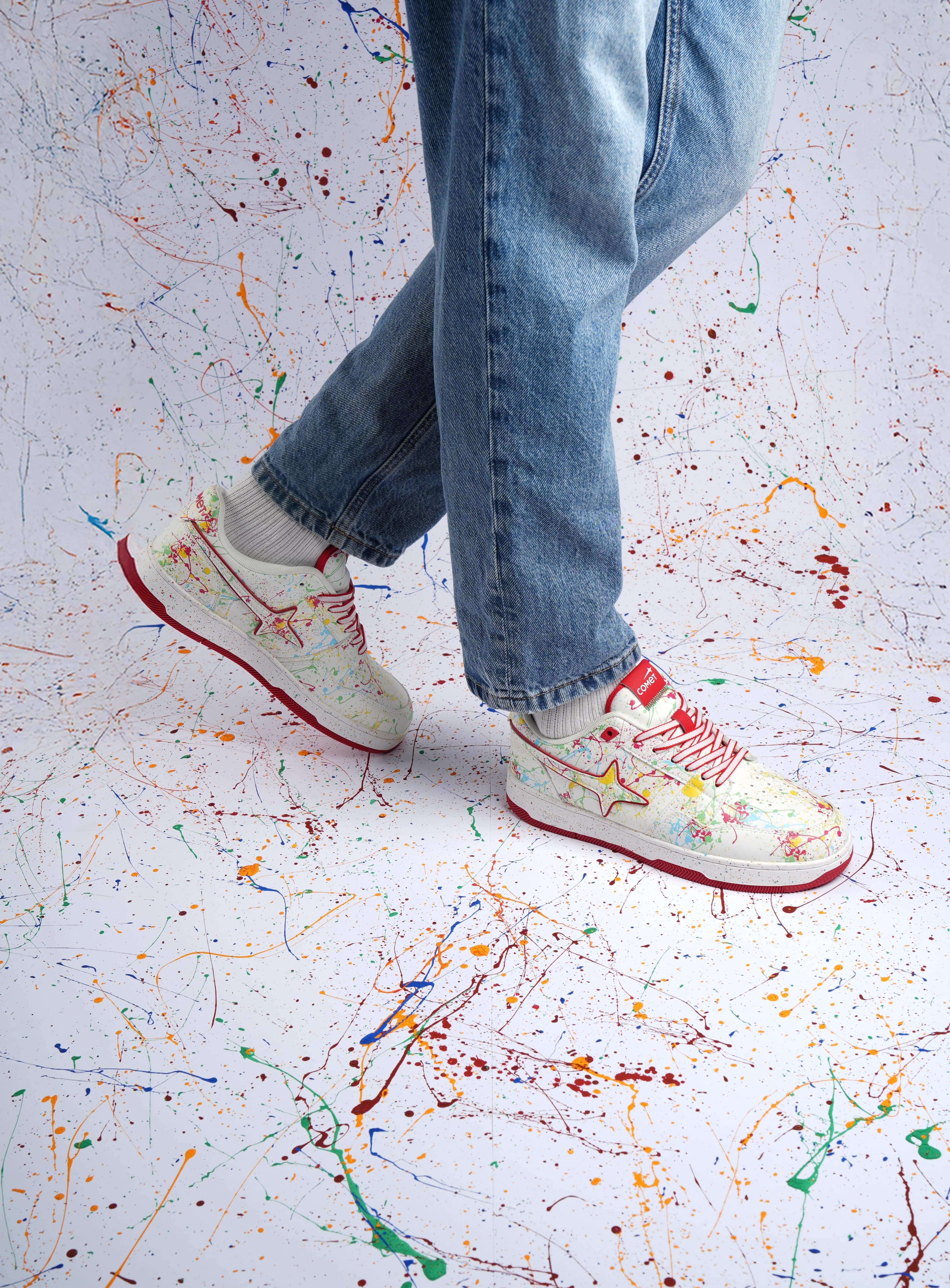 wearcomet Splatter – White Splatter - view 5