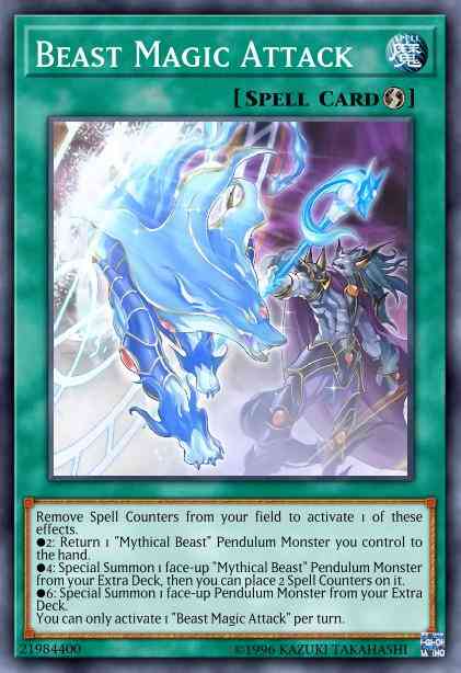 Yu-Gi-Oh! Beast Magic Attack - CYHO-EN063 - Common - 1st Edition