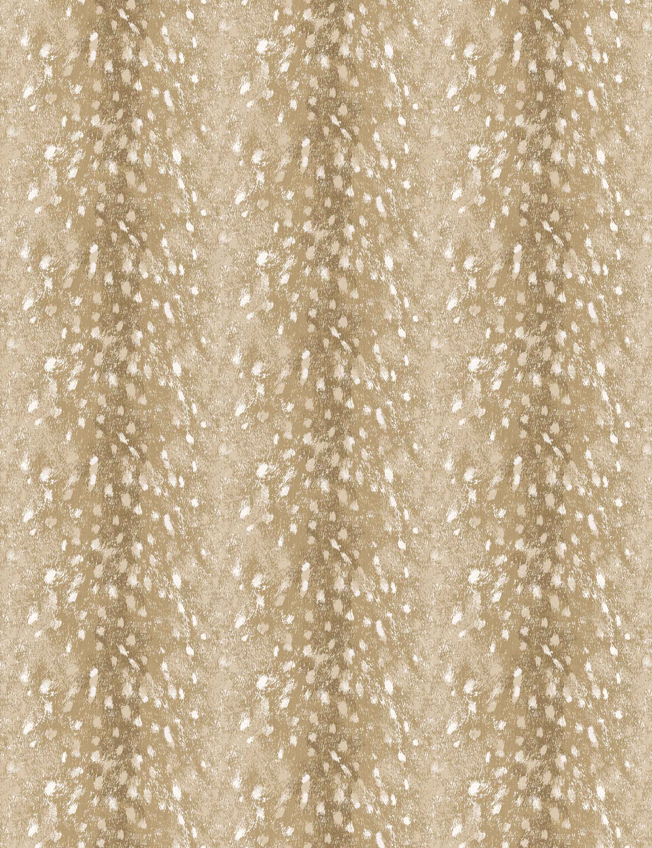 Lulu and Georgia Deer Linen Fabric by Nathan Turner
