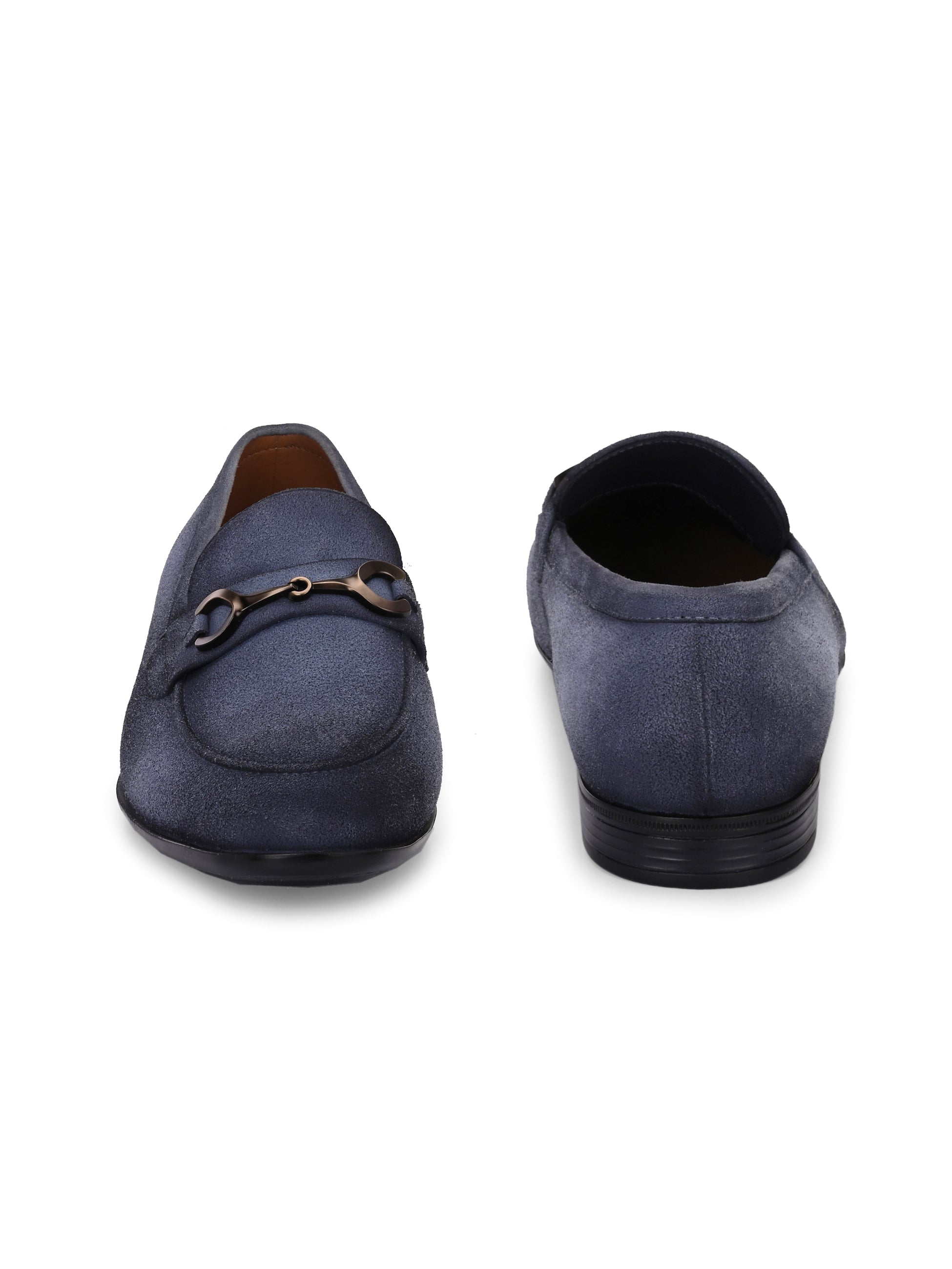 Stardust Buckled Loafers by Aspeerio - view 10