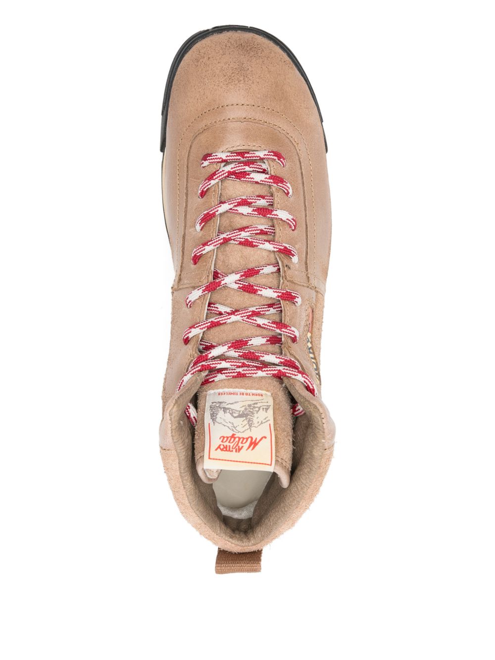Autry Natural Suede Leather Malga Sneakers. – 100% COW LEATHER - view 2