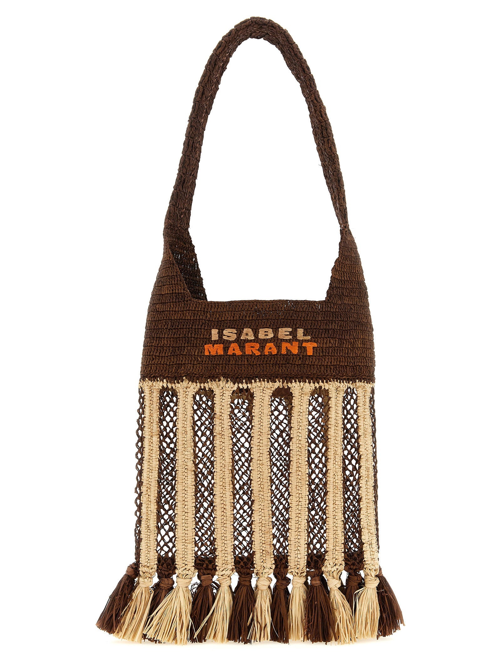 Isabel Marant Praia Small Shoulder Bag – 100% raphia
