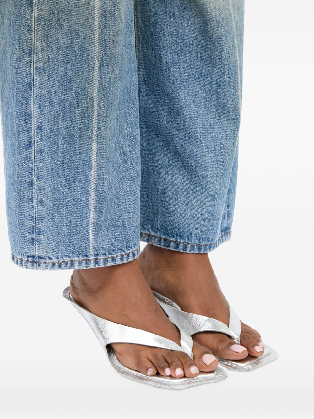 MM6 Maison Margiela Sandals – Outer: Calf Leather 100% - view 2