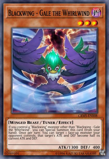 Yu-Gi-Oh! Blackwing - Gale the Whirlwind - LC5D-EN110 - Ultra Rare - 1st Edition