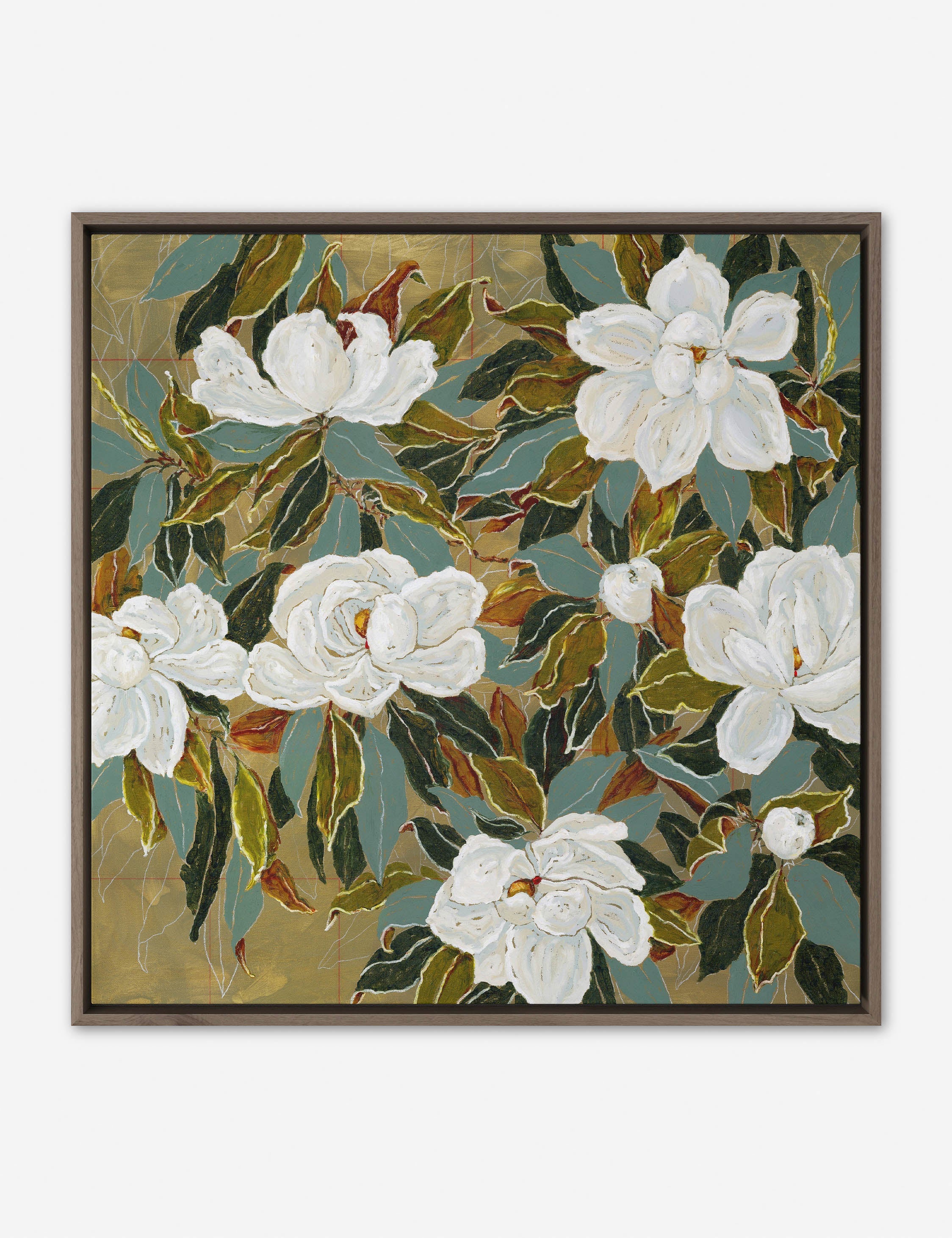 Lulu and Georgia Magnolia V Wall Art by Laurel-Dawn Latshaw